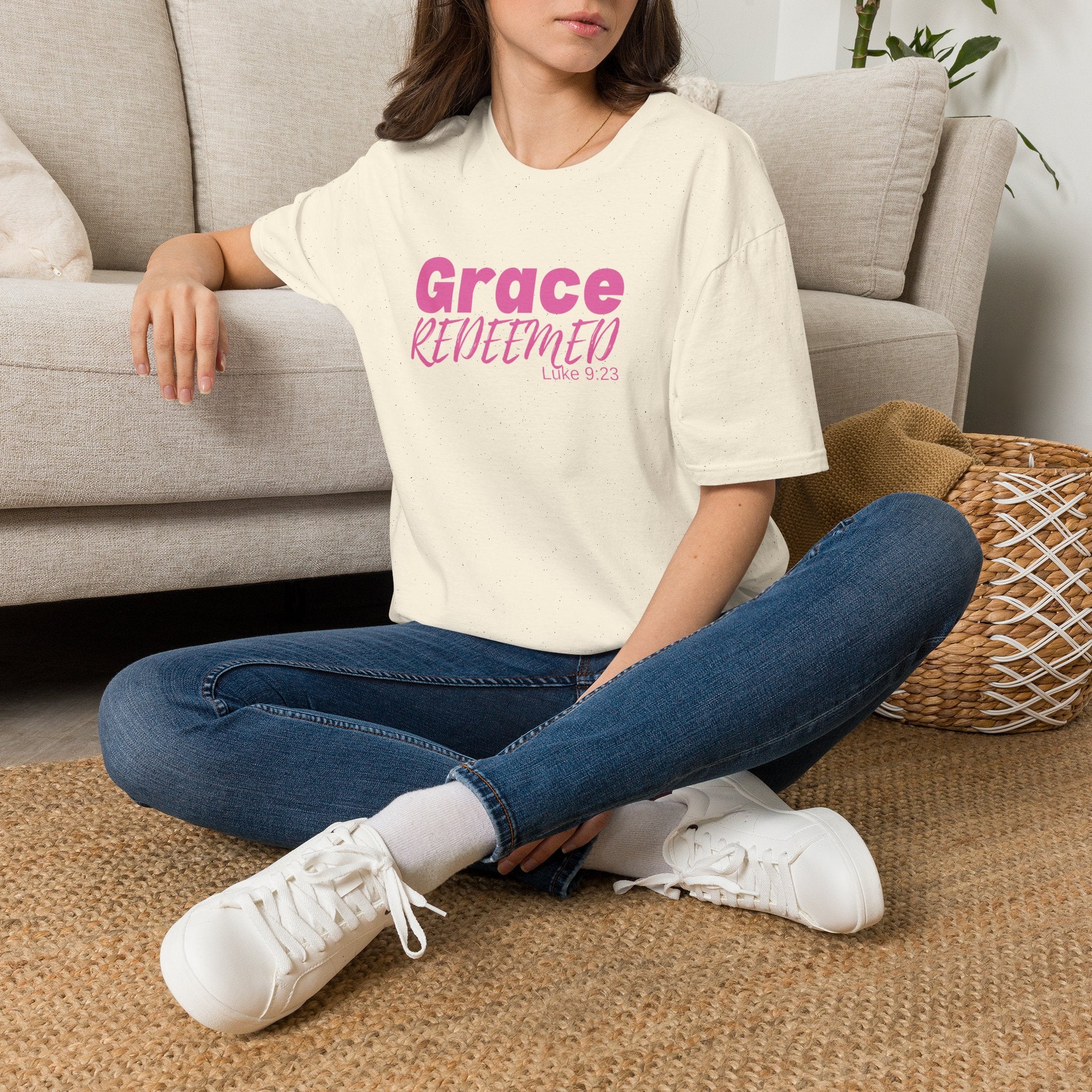 Grace Redeemed Luke 9:23 T-Shirt