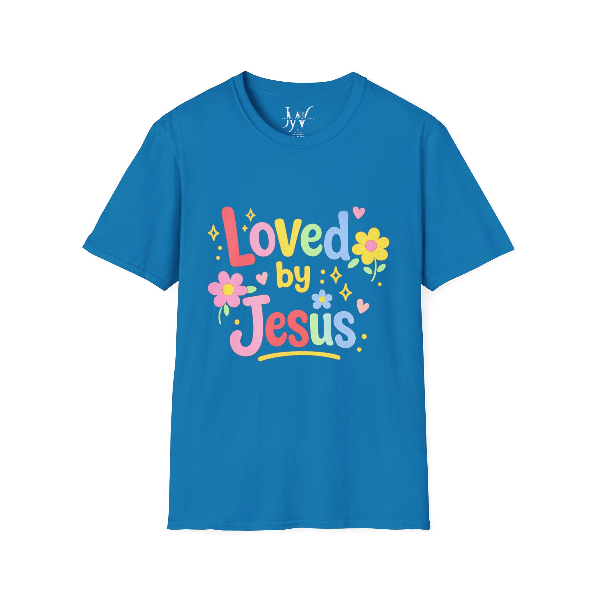 Loved by Jesus Colorful T-Shirt
