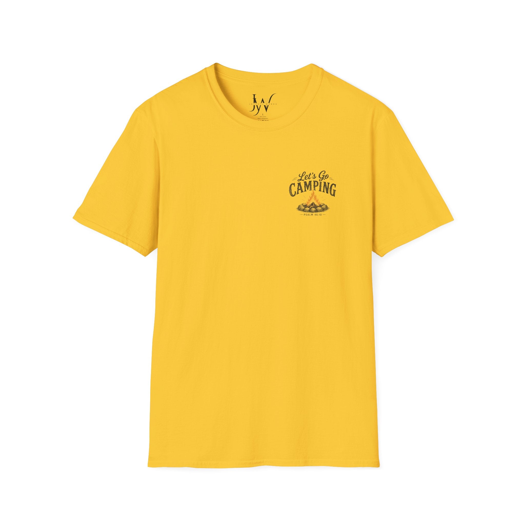 Camp More Worry Less T-Shirt - Psalm 46:10