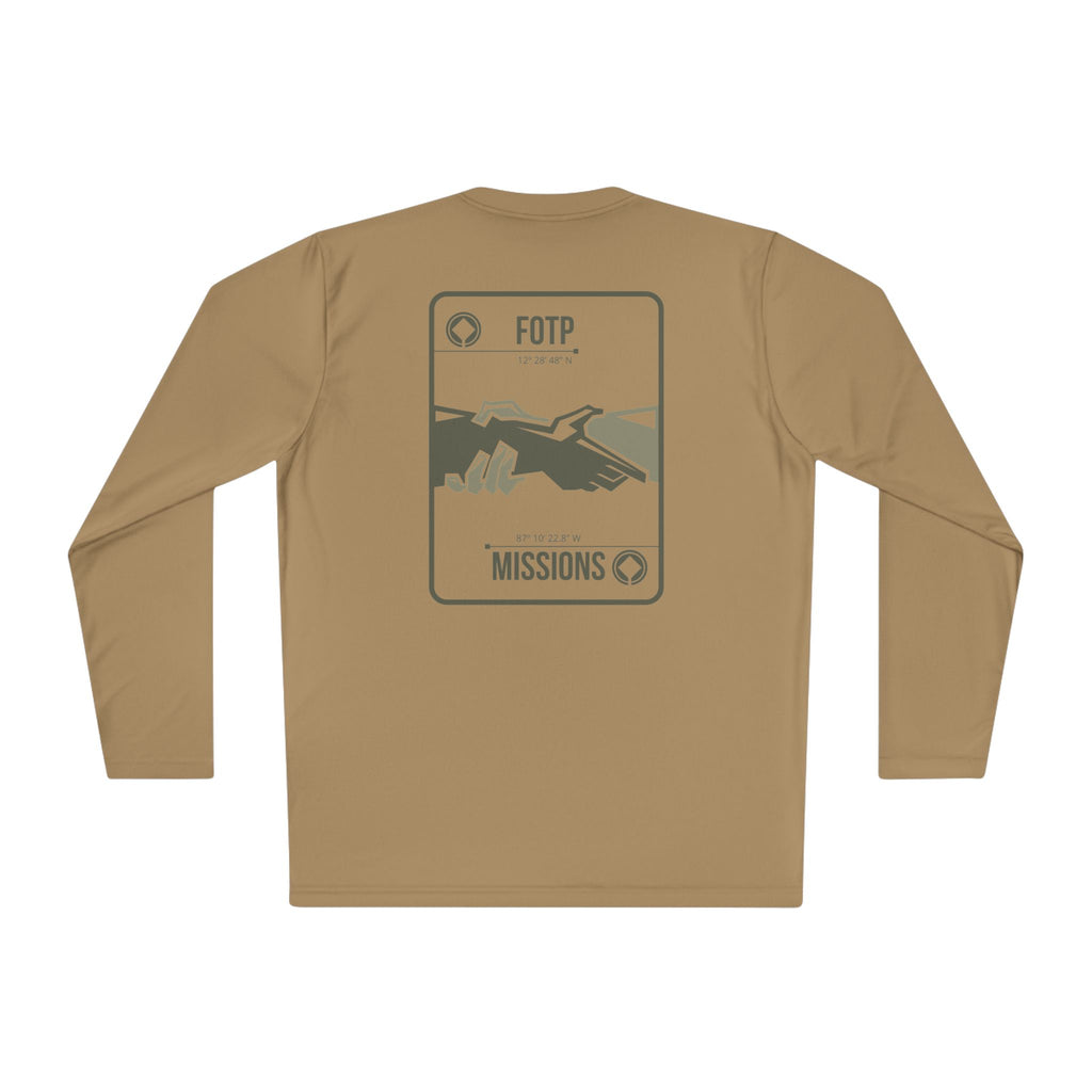 FOTP Missions Long Sleeve Tee — Adventure Patch Graphic