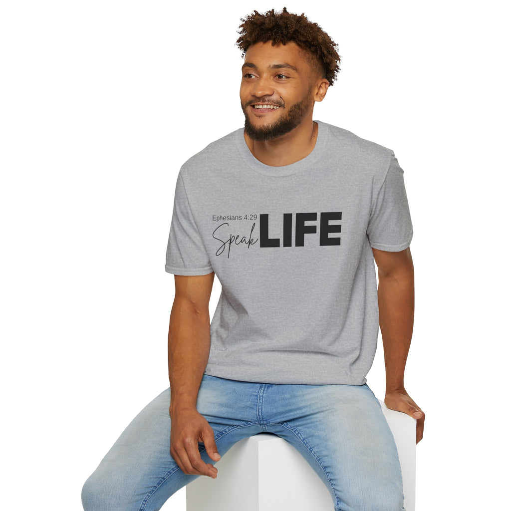 Speak Life Ephesians 4:29 Scripture T-Shirt