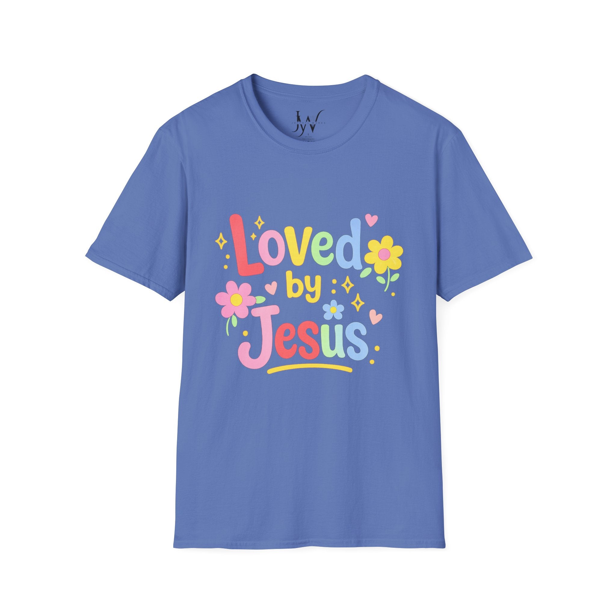 Loved by Jesus Colorful T-Shirt