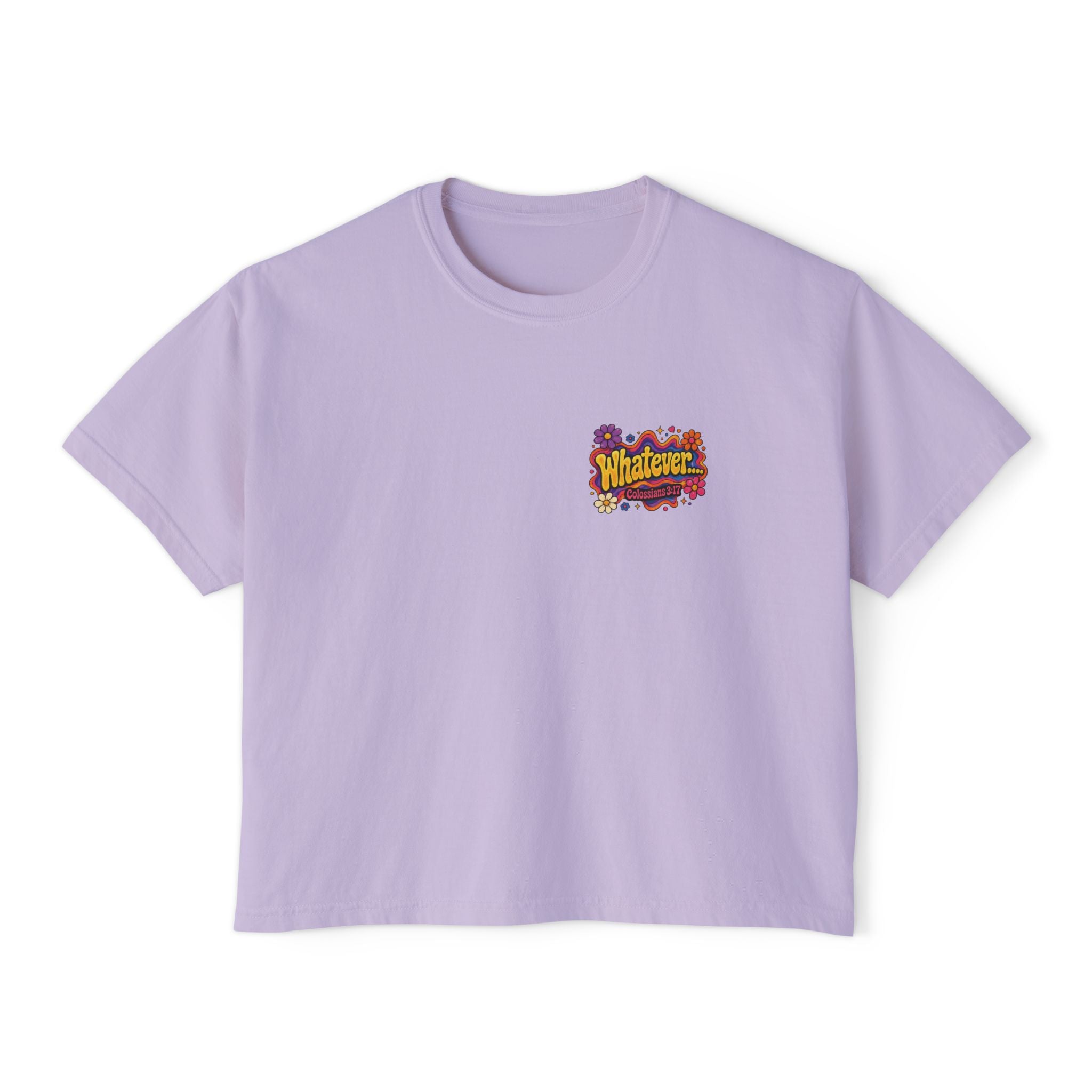 Make Jesus Smile Women's Boxy Tee — Retro Christian Graphic Tee
