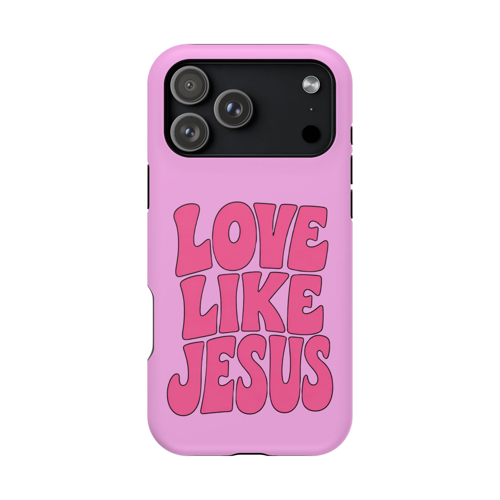 Love Like Jesus Magnetic Phone Case — Impact-Resistant