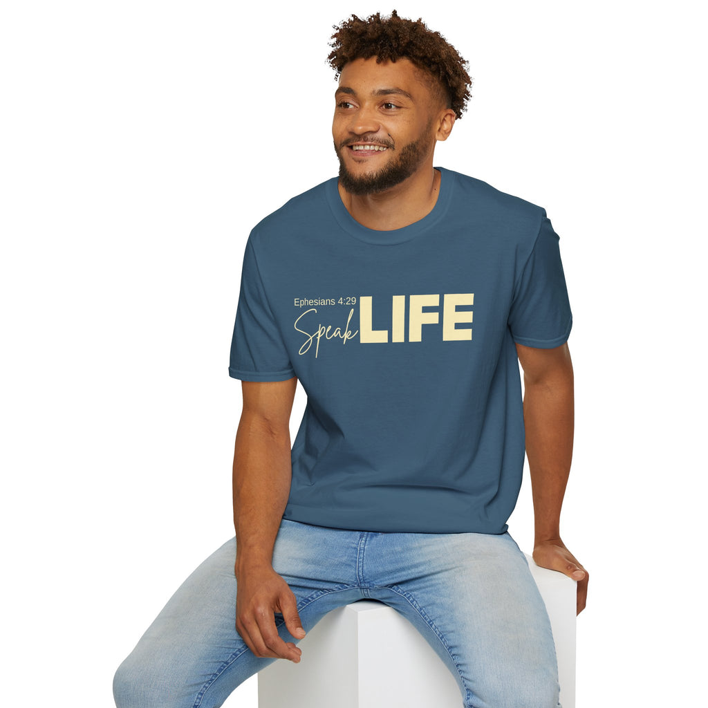Speak Life Ephesians 4:29 Scripture T-Shirt