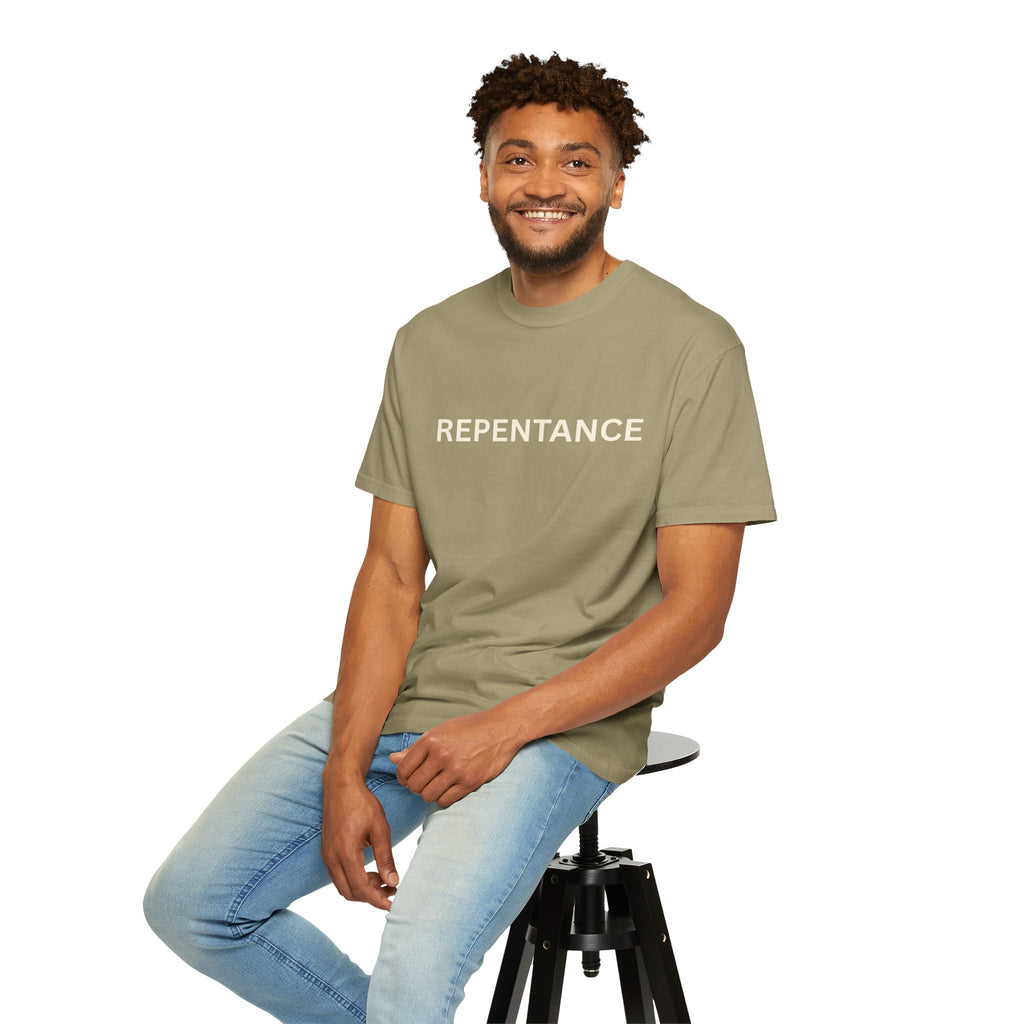 Repentance T-Shirt — "Create in Me a Clean Heart" Psalm 51:10 Christian Tee