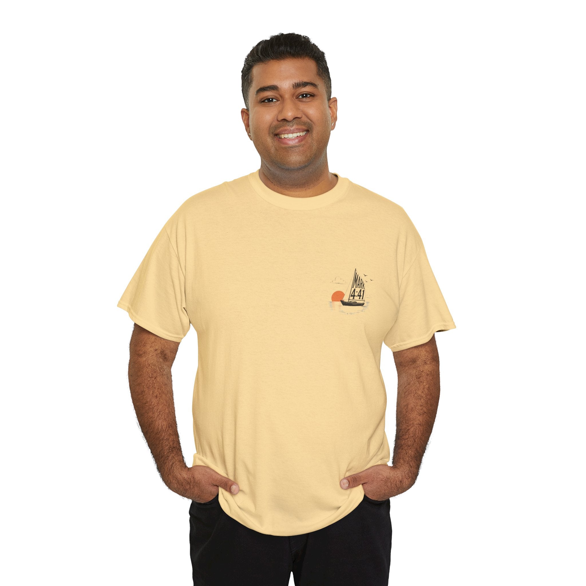 Who Is This That Even the Wind and the Waves Obey Him? - Mark 4:41 Scripture Tee
