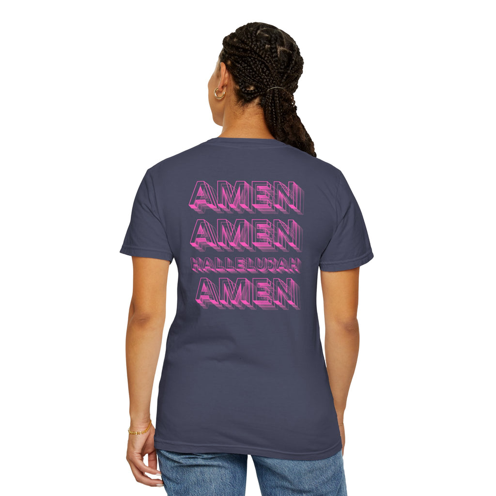 Amen Amen Hallelujah Amen Psalms 150:6 Graphic T-Shirt