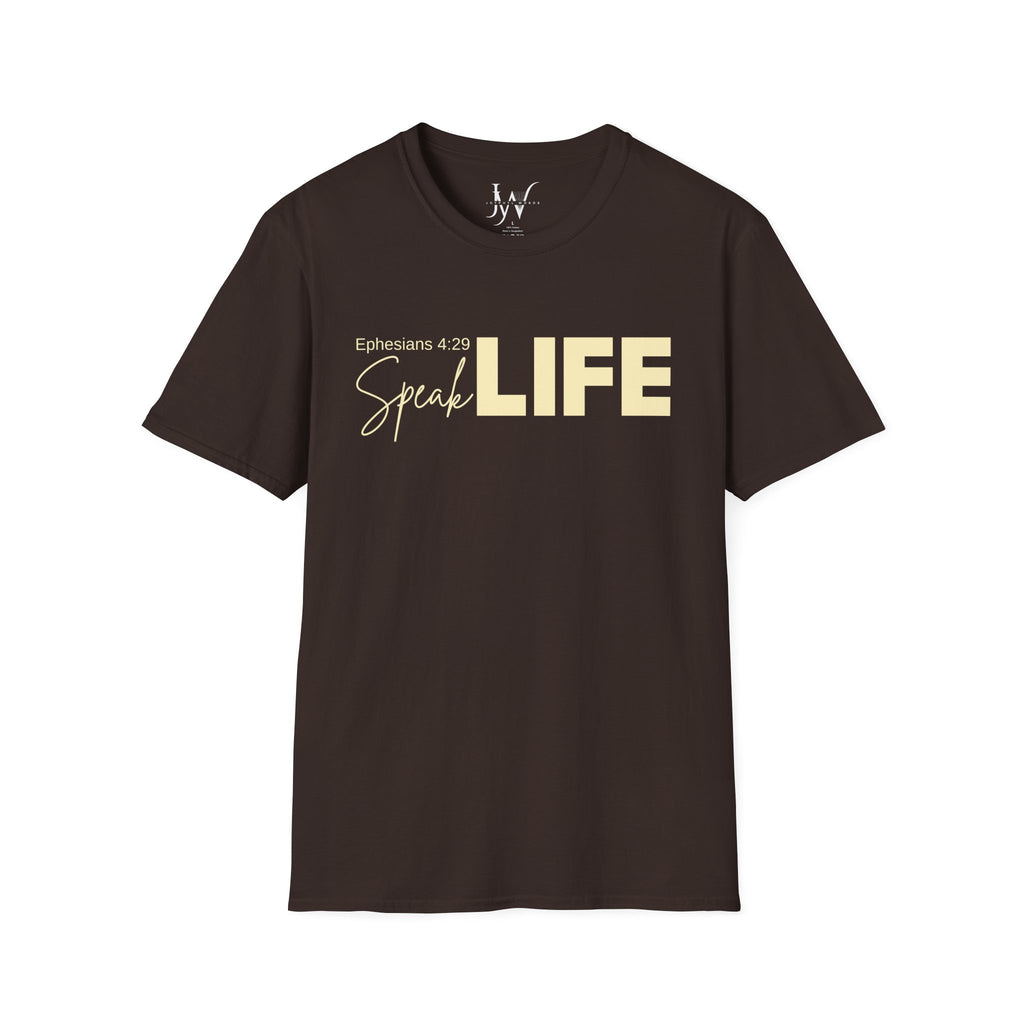 Speak Life Ephesians 4:29 Scripture T-Shirt