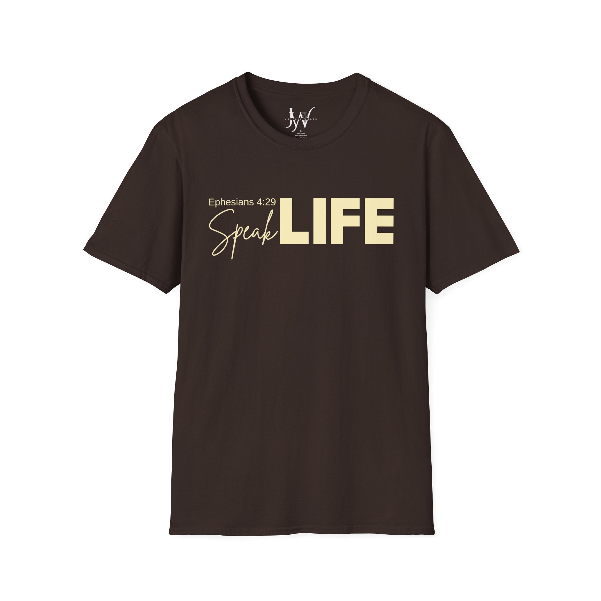 Speak Life Ephesians 4:29 Scripture T-Shirt