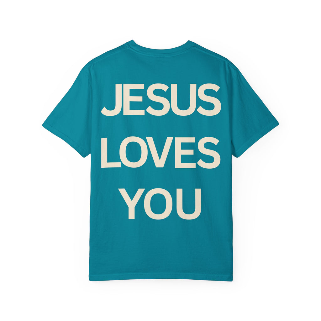 Jesus Loves You Romans 5:8 T-Shirt