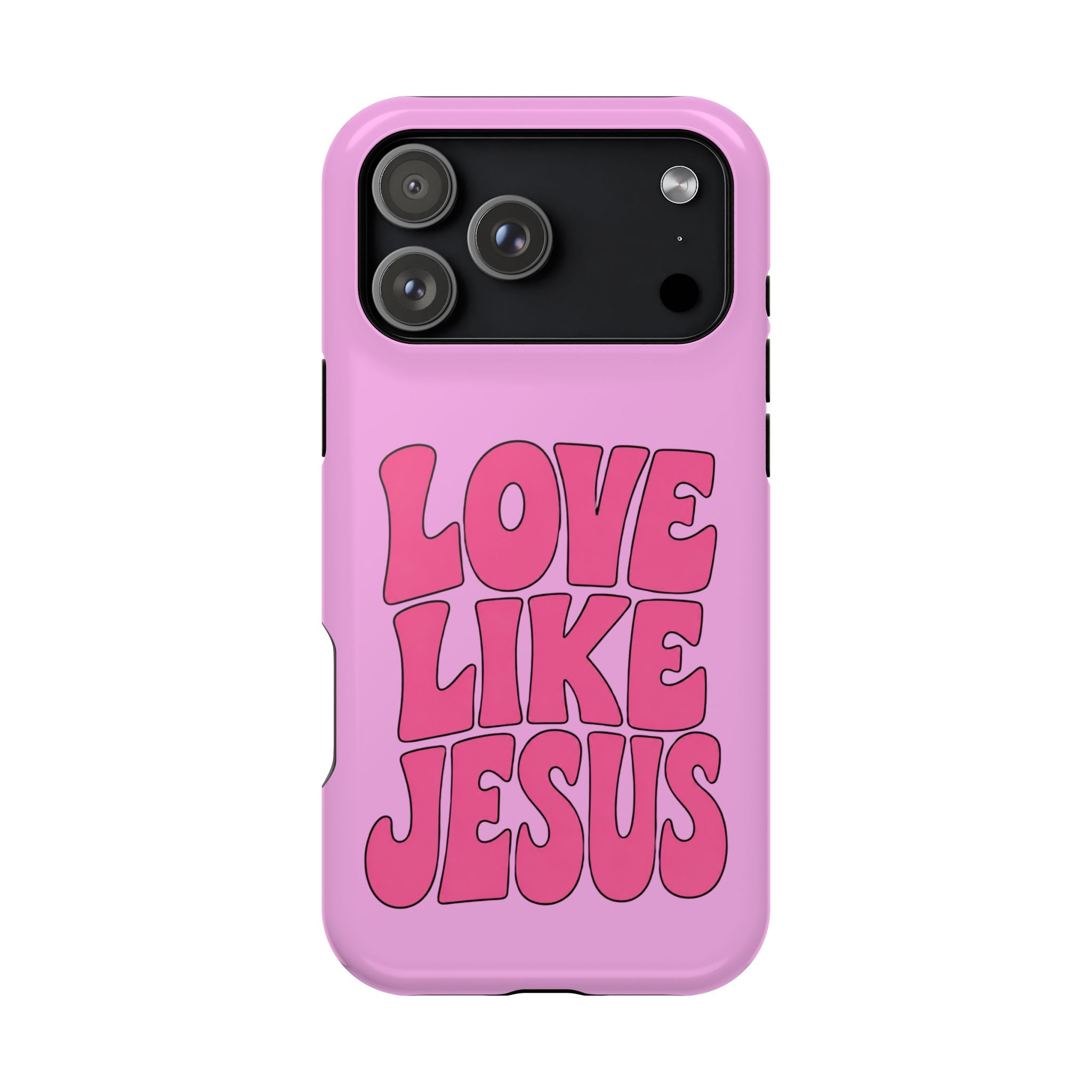 Love Like Jesus Magnetic Phone Case — Impact-Resistant