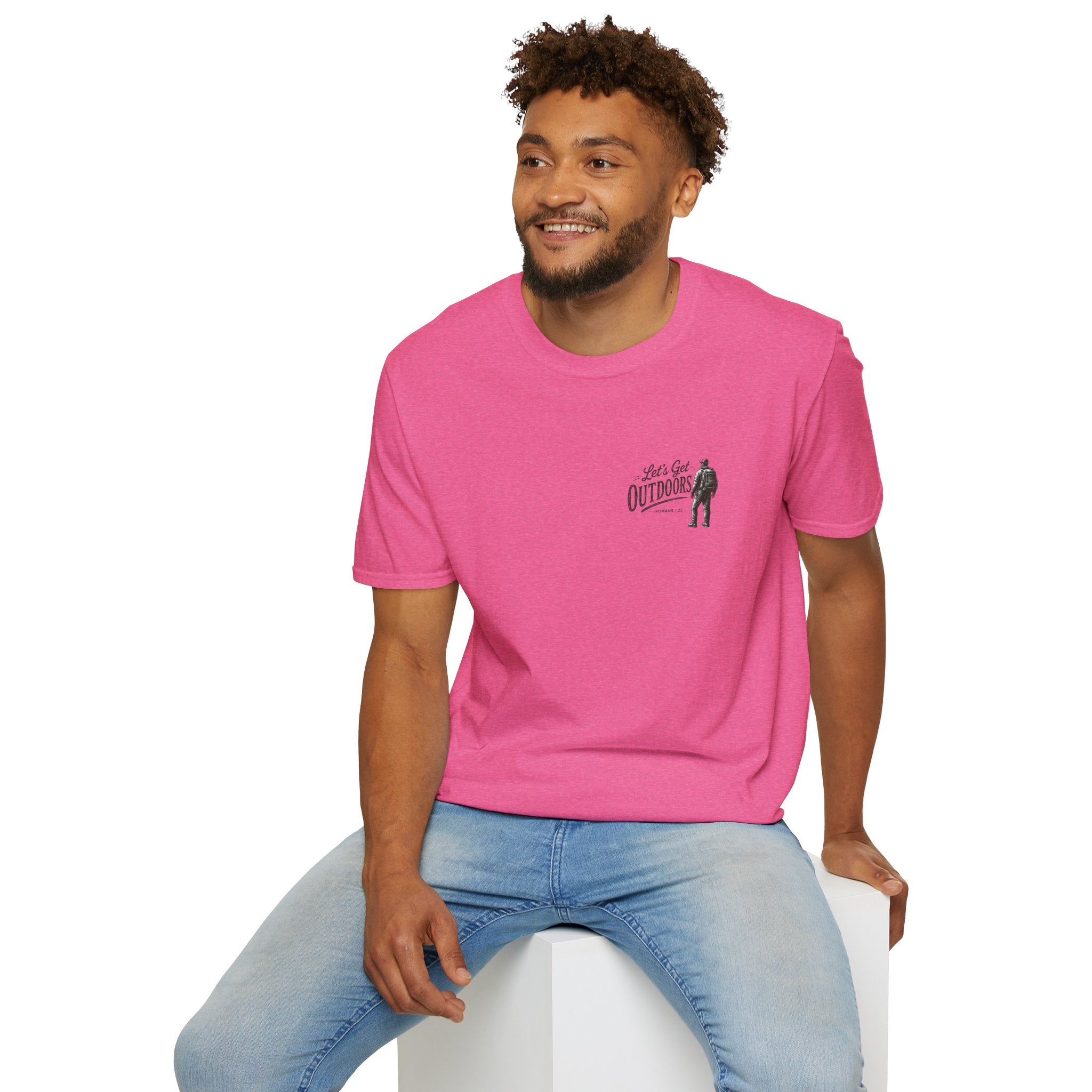 Hike Mountains Graphic — Romans 1:20 Tee