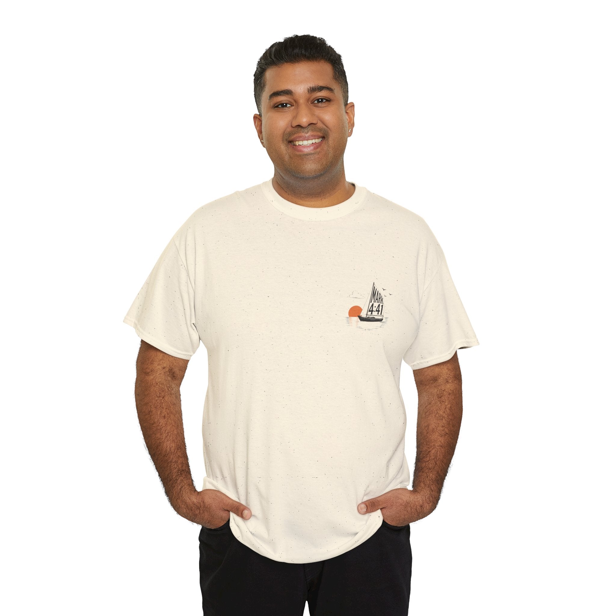 Who Is This That Even the Wind and the Waves Obey Him? - Mark 4:41 Scripture Tee