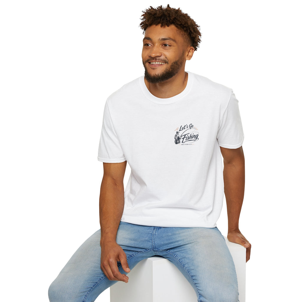 Fishing T-Shirt — "I Will Make You Fishers of Men" Fishing Tee