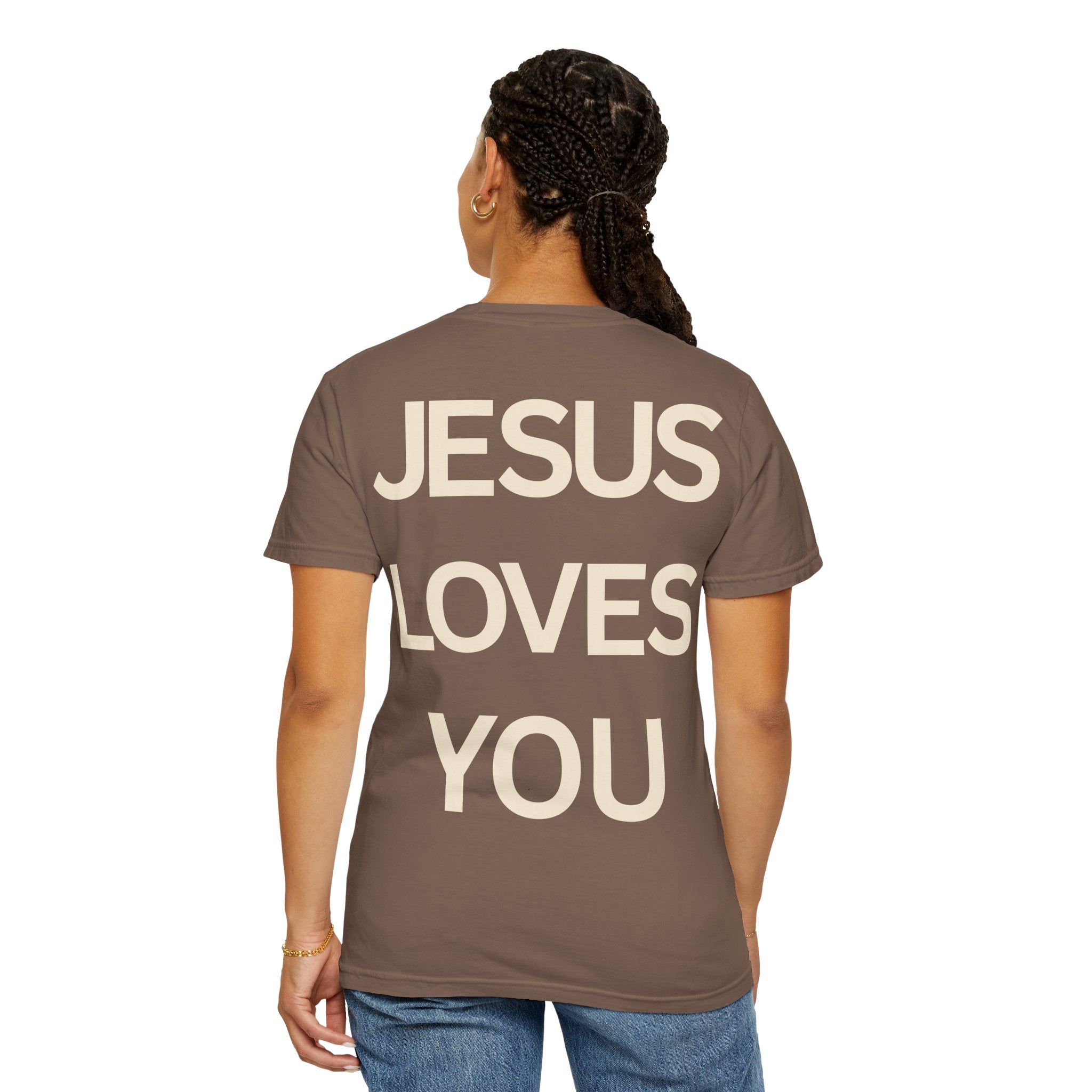 Jesus Loves You Romans 5:8 T-Shirt