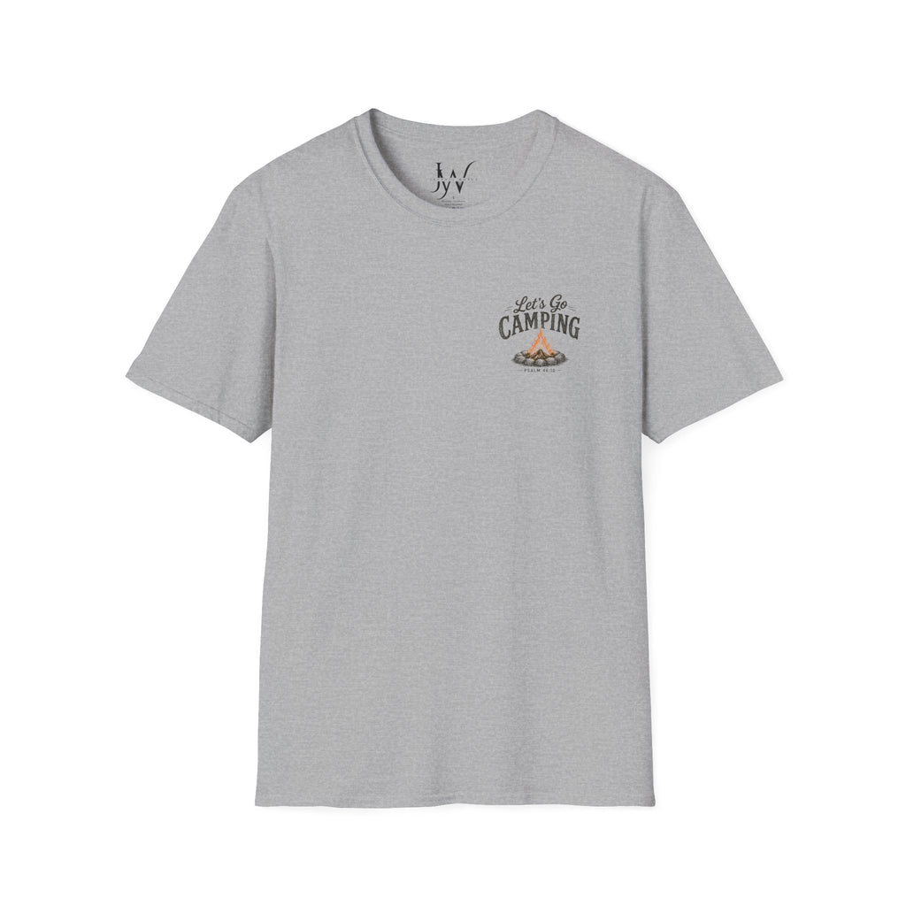 Camp More Worry Less T-Shirt - Psalm 46:10