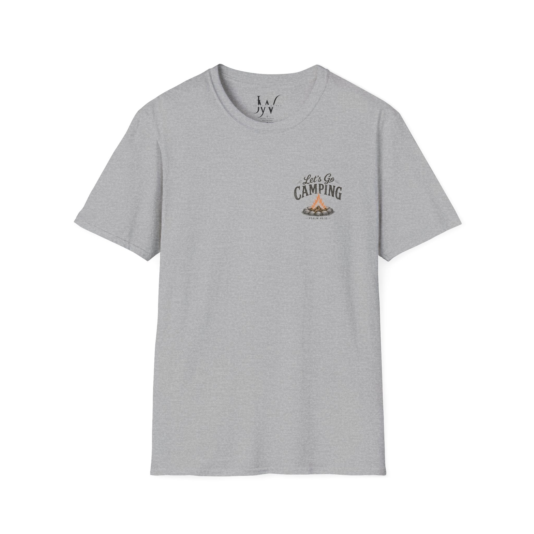 Camp More Worry Less T-Shirt - Psalm 46:10