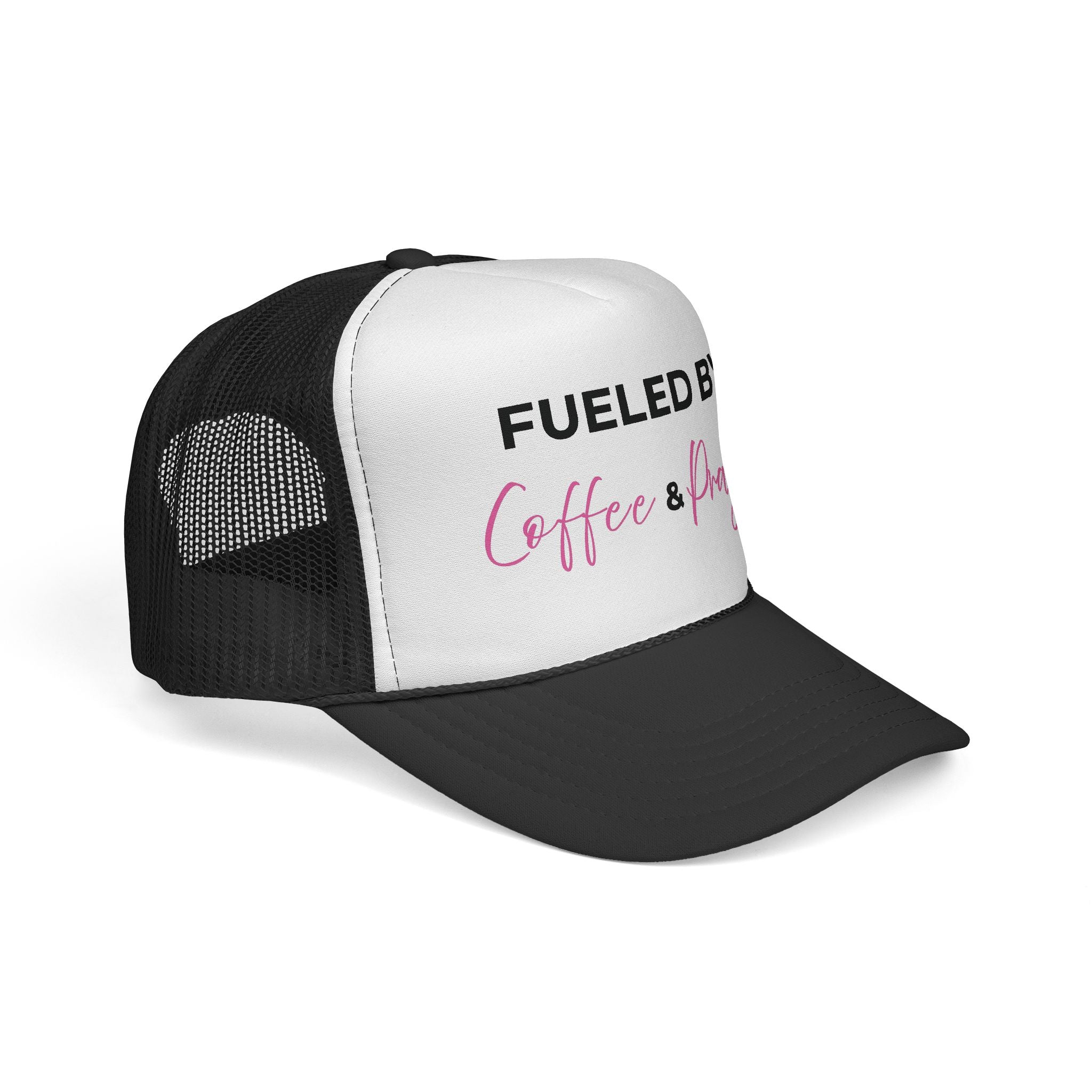 Fueled by Coffee & Prayer Trucker Hat