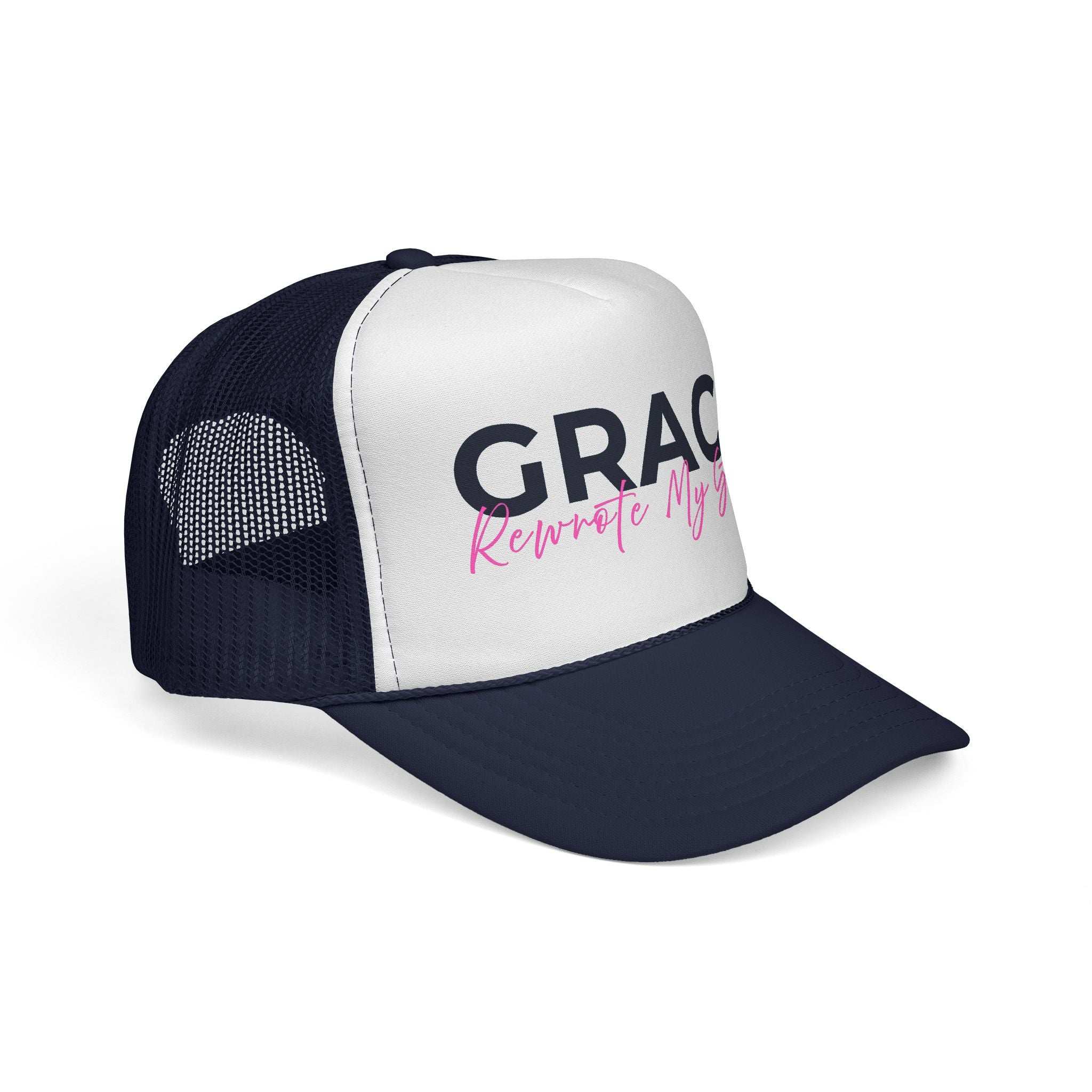 Grace Rewrote My Story Trucker Hat