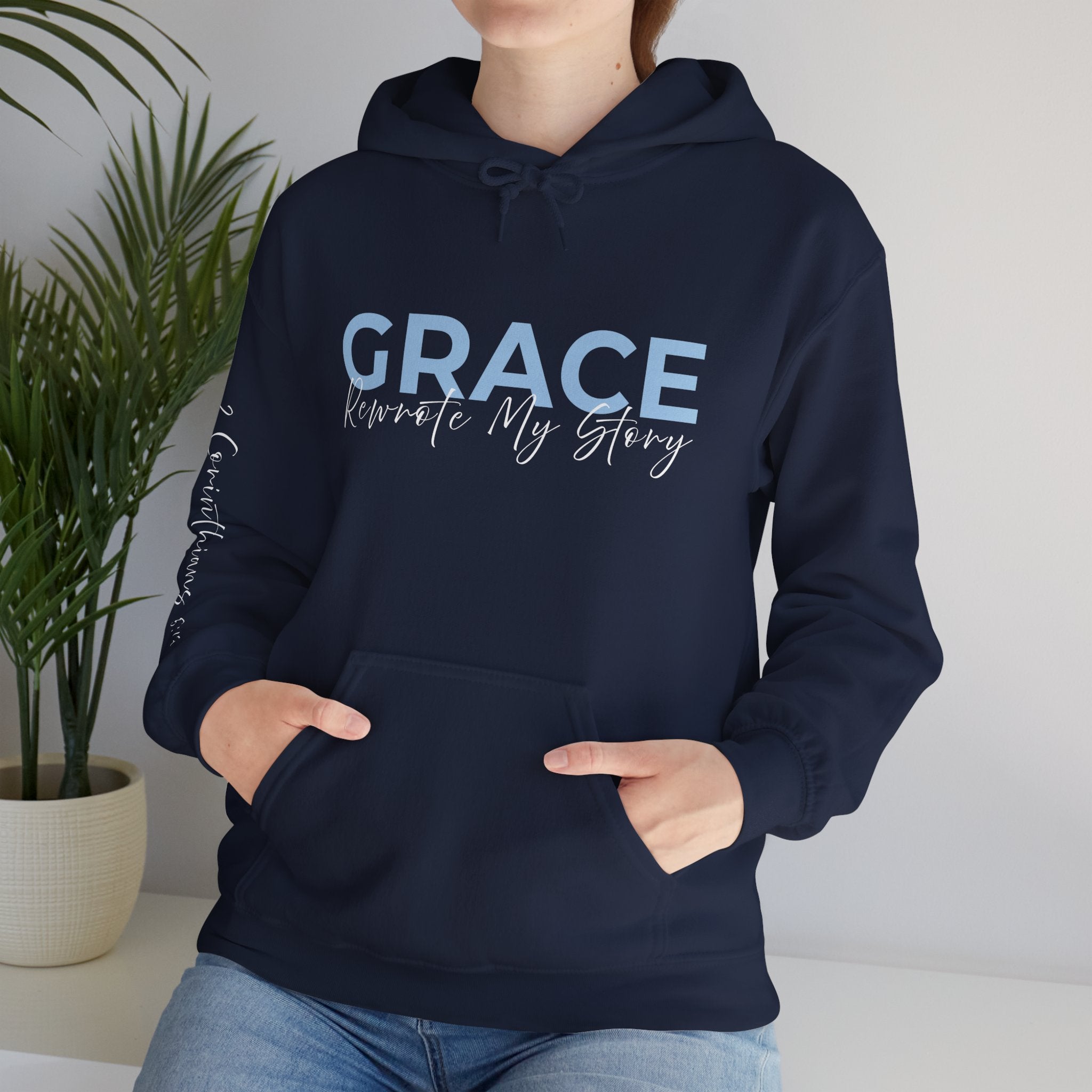 Grace Rewrote My Story Hoodie Pullover
