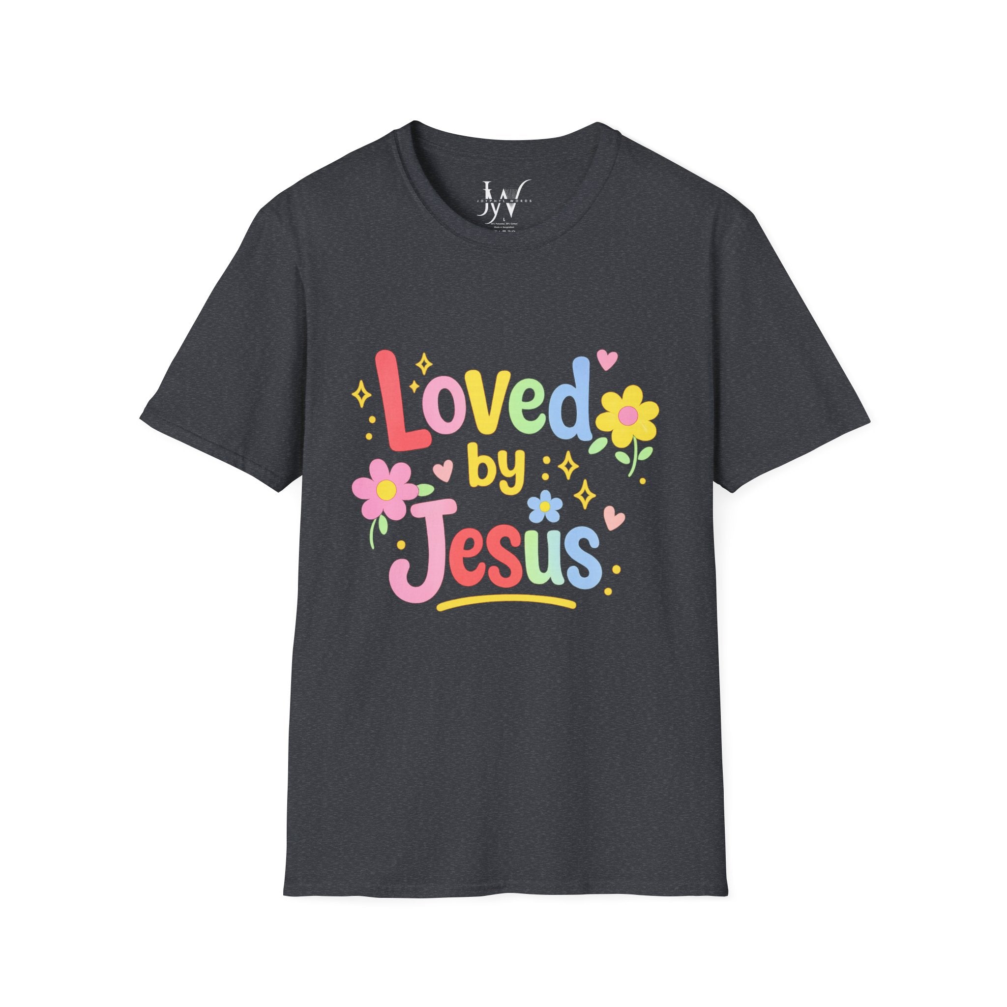 Loved by Jesus Colorful T-Shirt