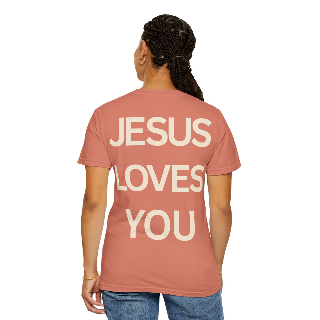 Jesus Loves You Romans 5:8 T-Shirt