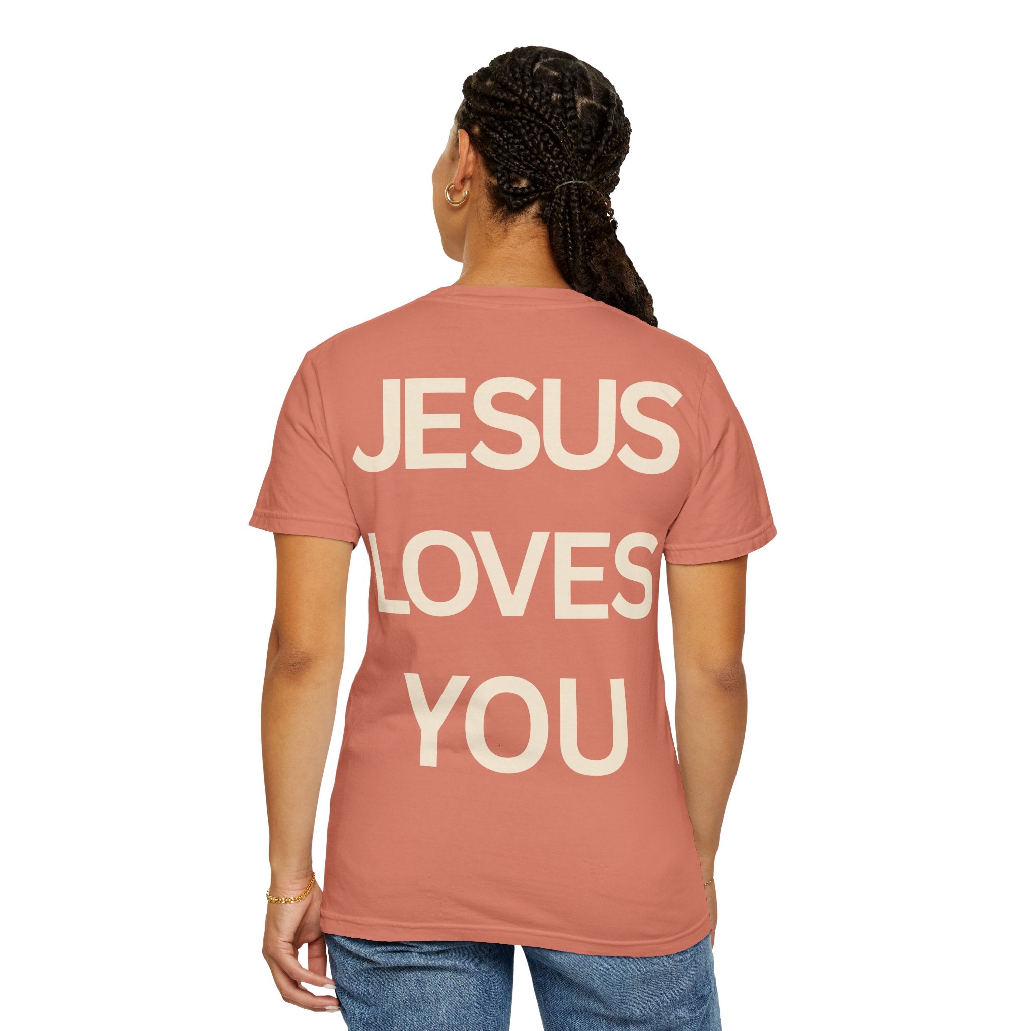 Jesus Loves You Romans 5:8 T-Shirt