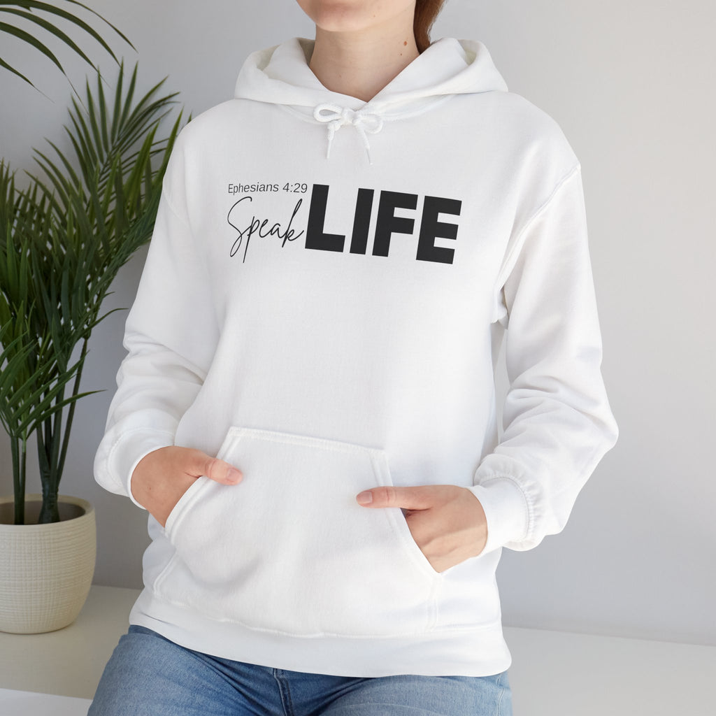 Speak Life Ephesians 4:29 Hoodie Pullover