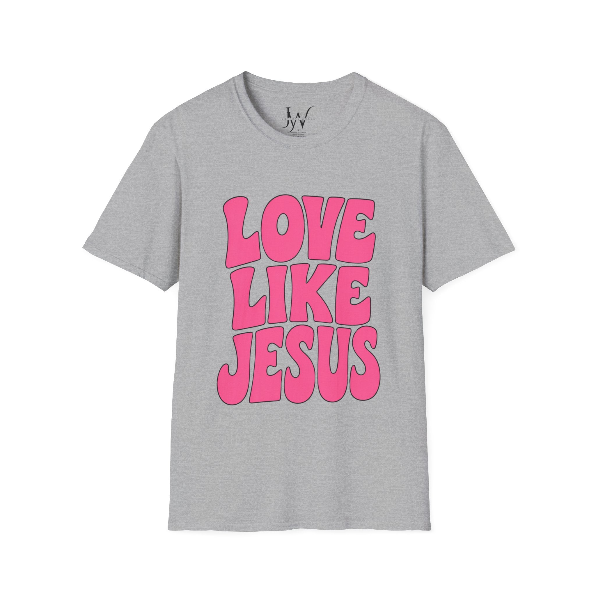 Love Like Jesus Groovy T-Shirt