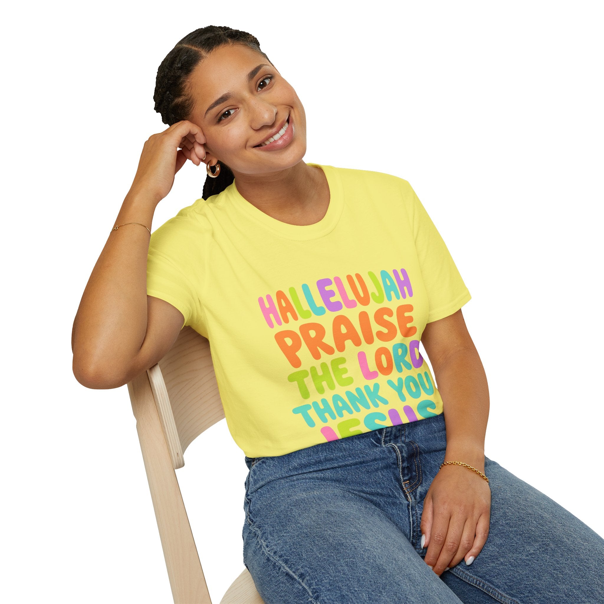 Hallelujah Praise The Lord Thank You Jesus T-Shirt