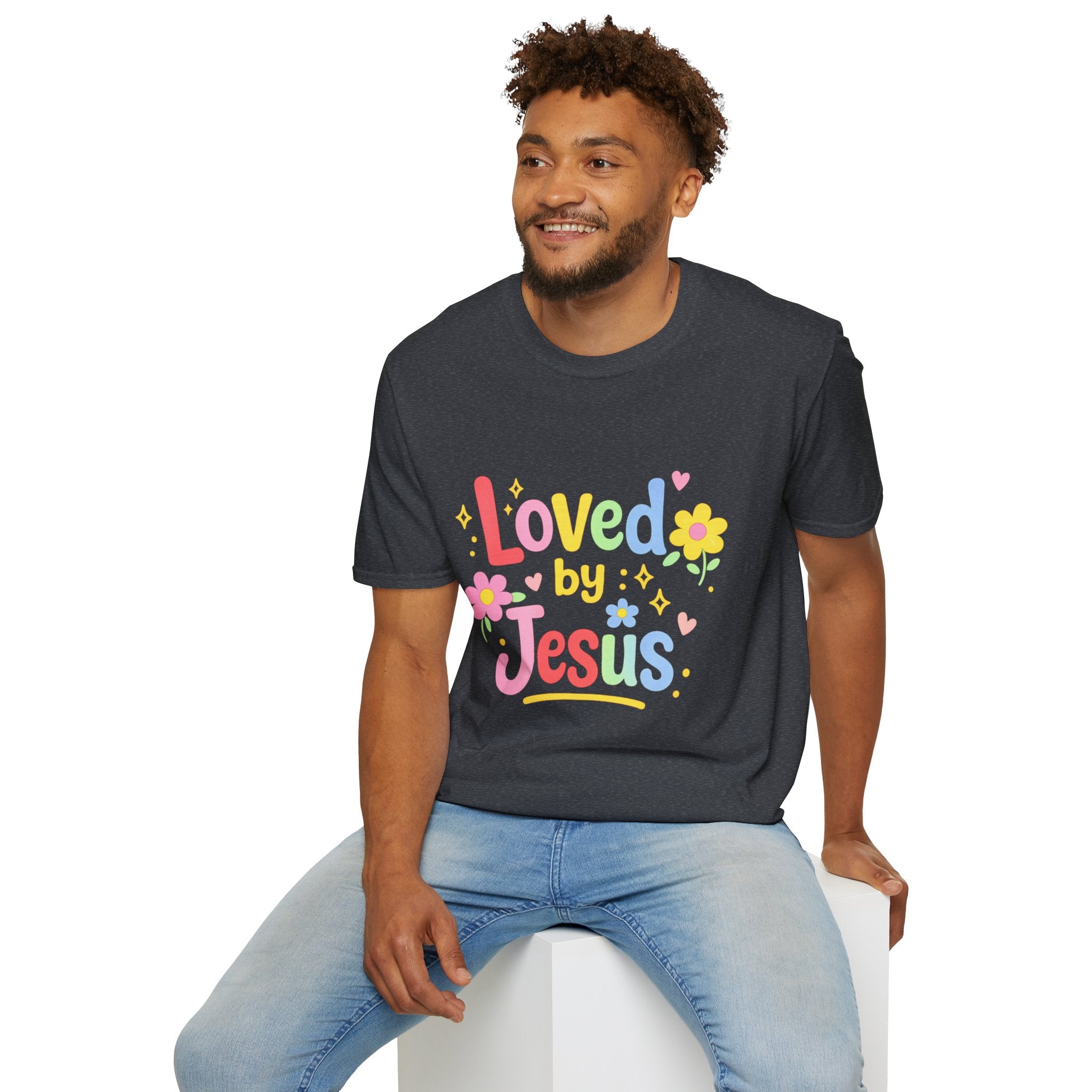 Loved by Jesus Colorful T-Shirt