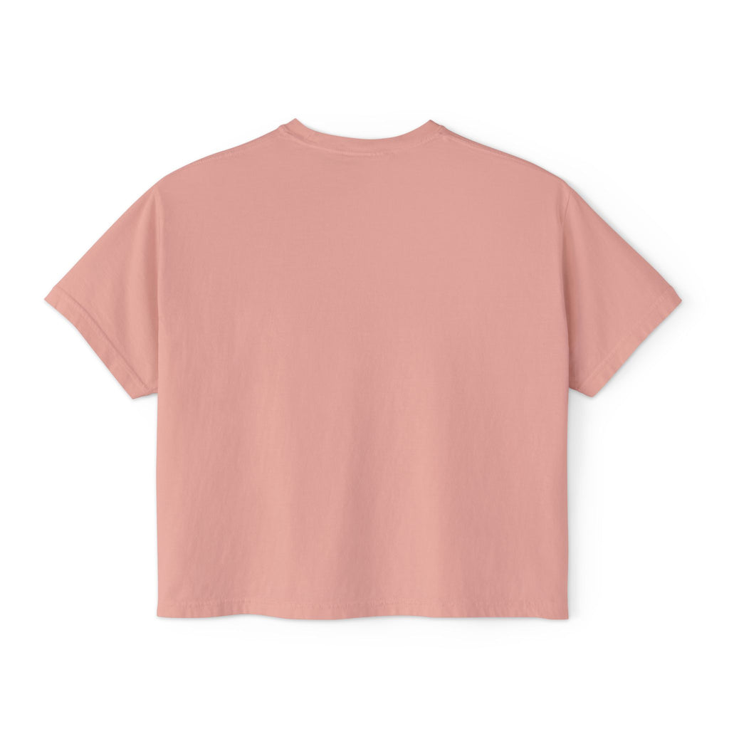Be Where Your Feet Are Boxy Tee — Footprint Relaxed Women's Tee
