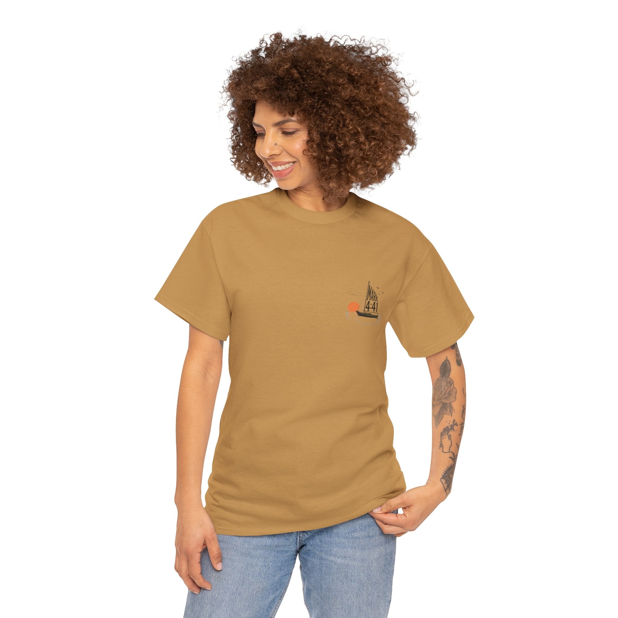 Who Is This That Even the Wind and the Waves Obey Him? - Mark 4:41 Scripture Tee