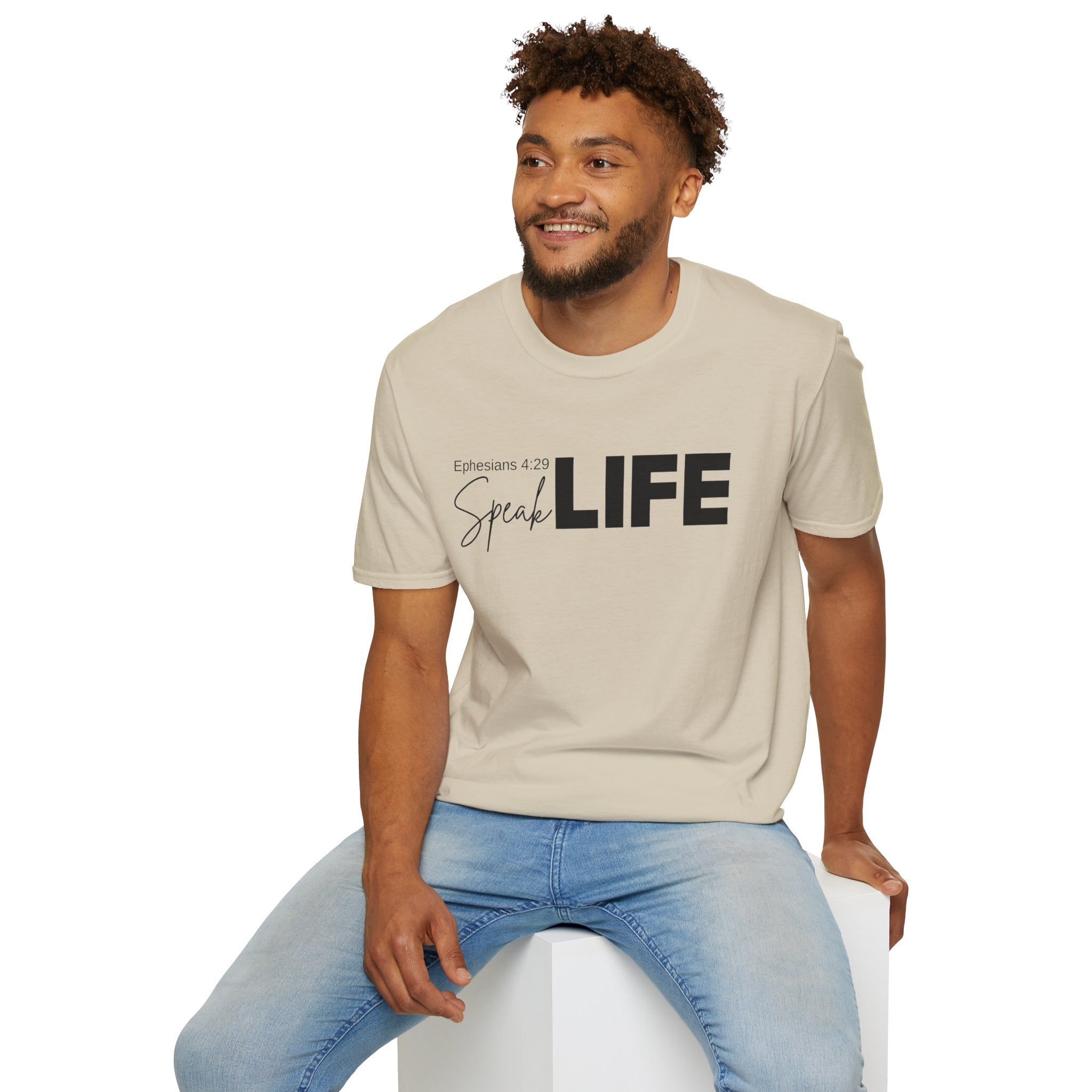 Speak Life Ephesians 4:29 Scripture T-Shirt