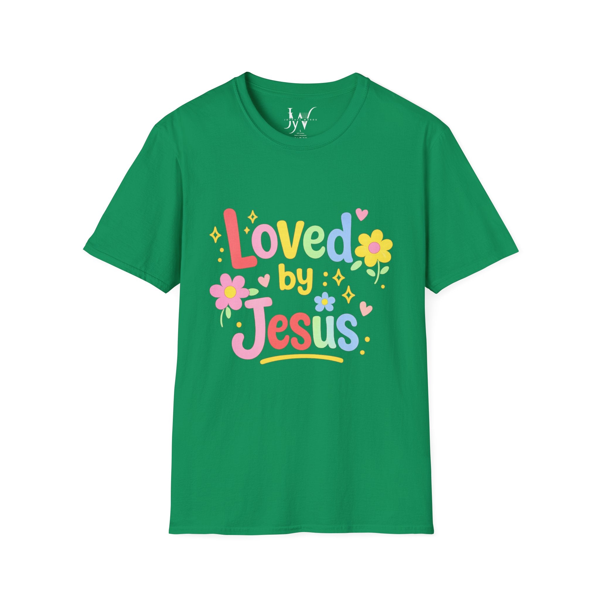 Loved by Jesus Colorful T-Shirt