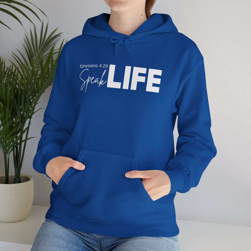 Speak Life Ephesians 4:29 Hoodie Pullover