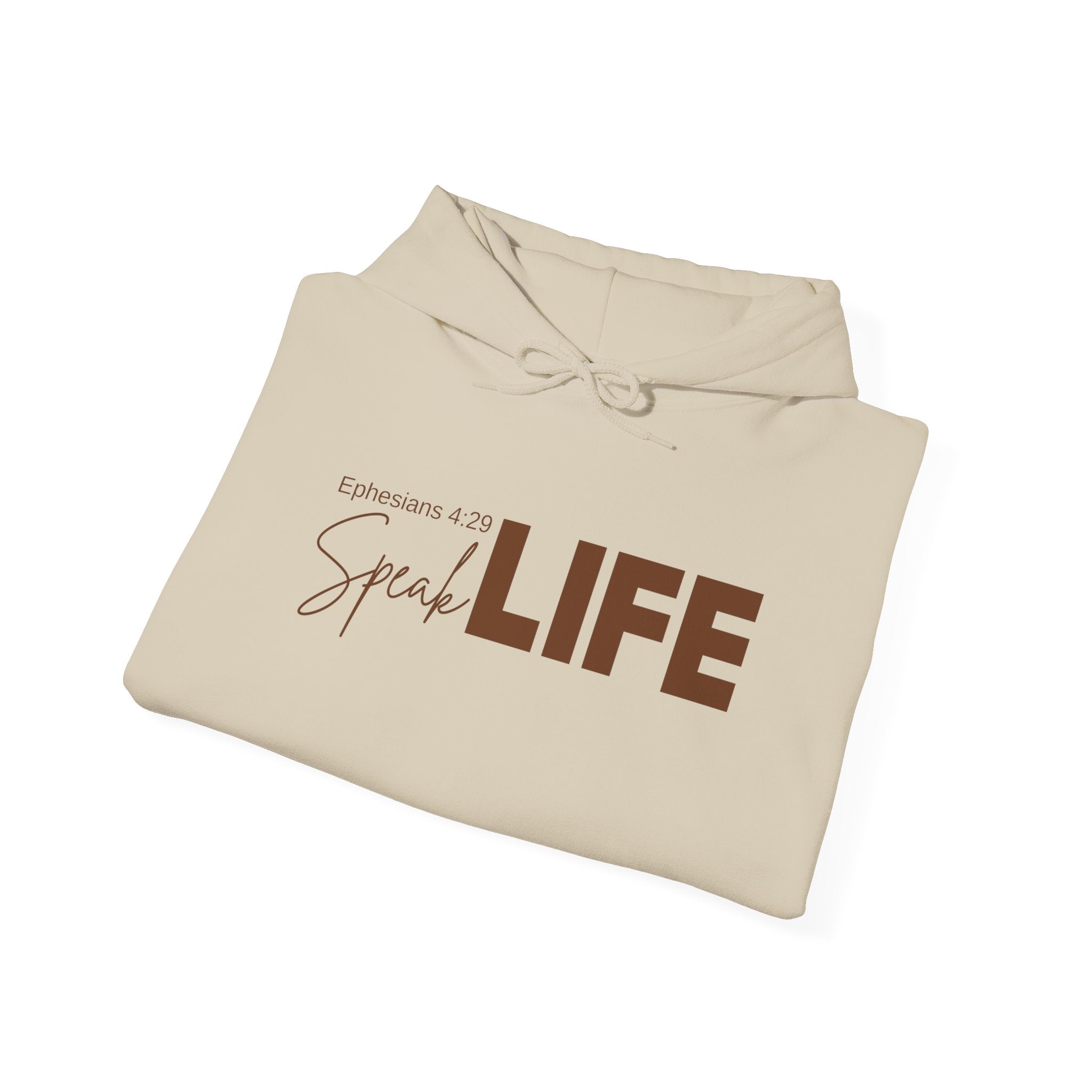 Speak Life Ephesians 4:29 Hoodie Pullover