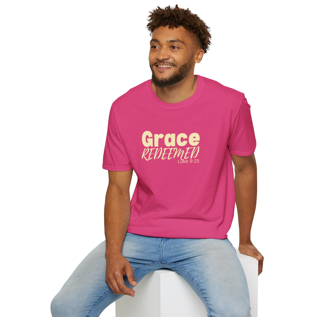 Grace Redeemed Luke 9:23 T-Shirt