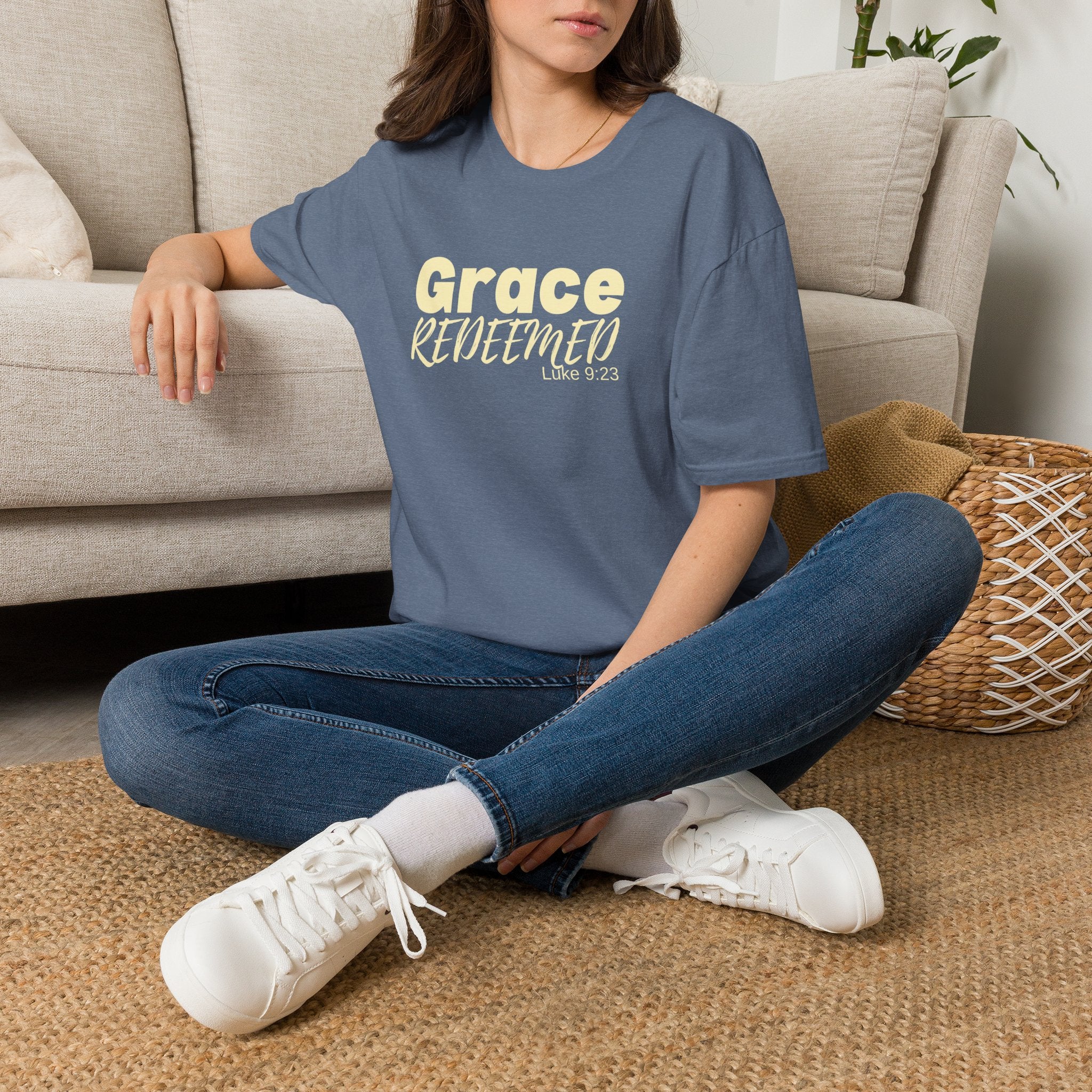 Grace Redeemed Luke 9:23 T-Shirt
