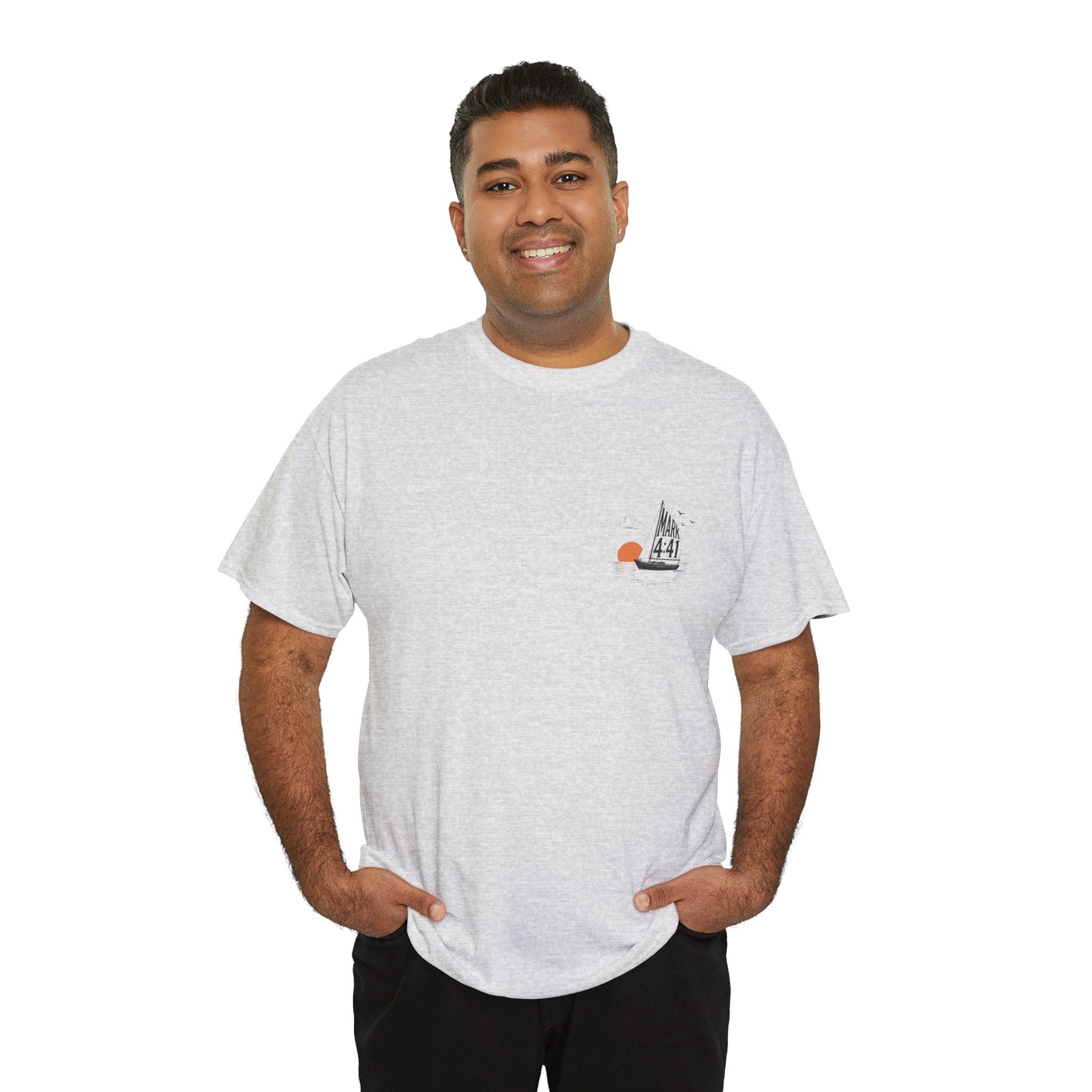 Who Is This That Even the Wind and the Waves Obey Him? - Mark 4:41 Scripture Tee