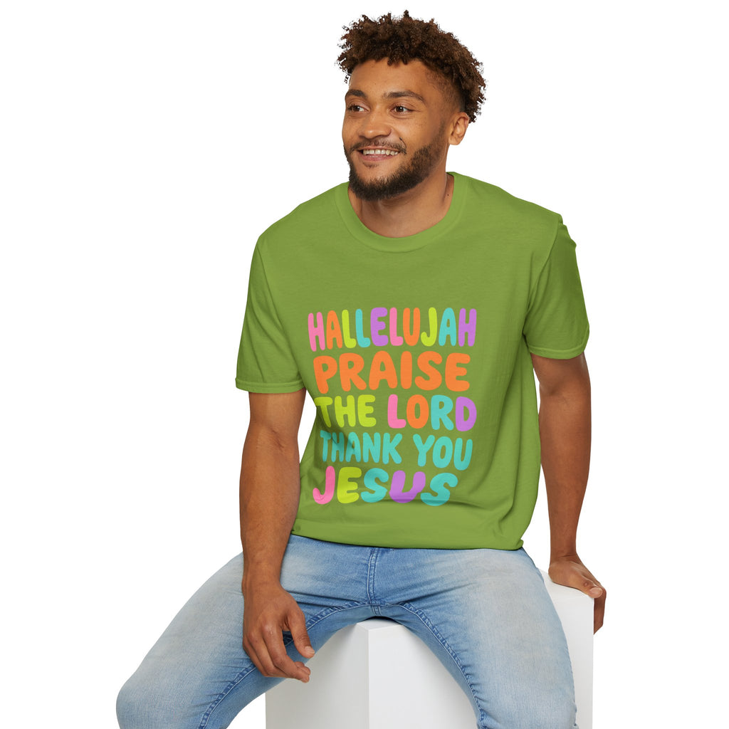 Hallelujah Praise The Lord Thank You Jesus T-Shirt