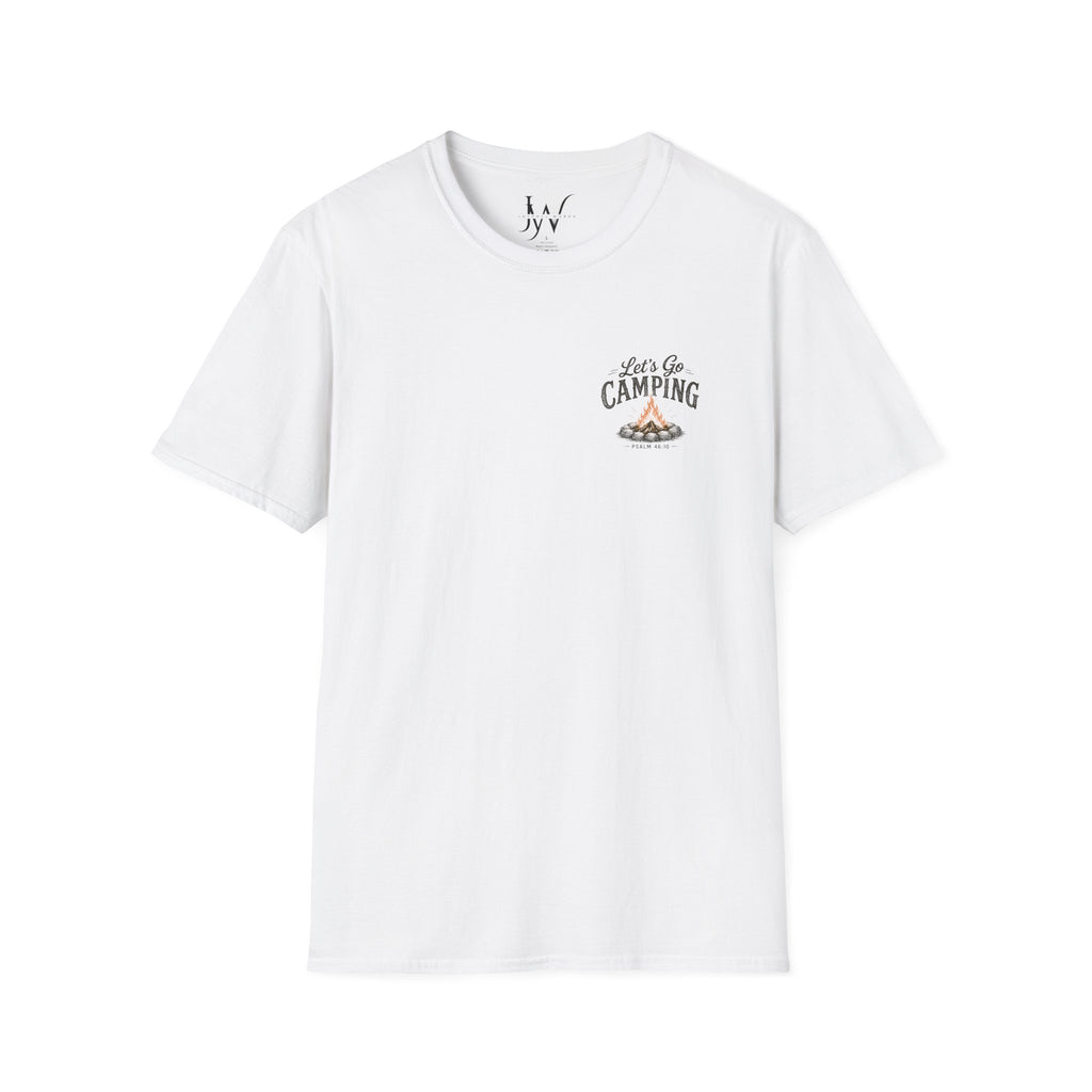 Camp More Worry Less T-Shirt - Psalm 46:10
