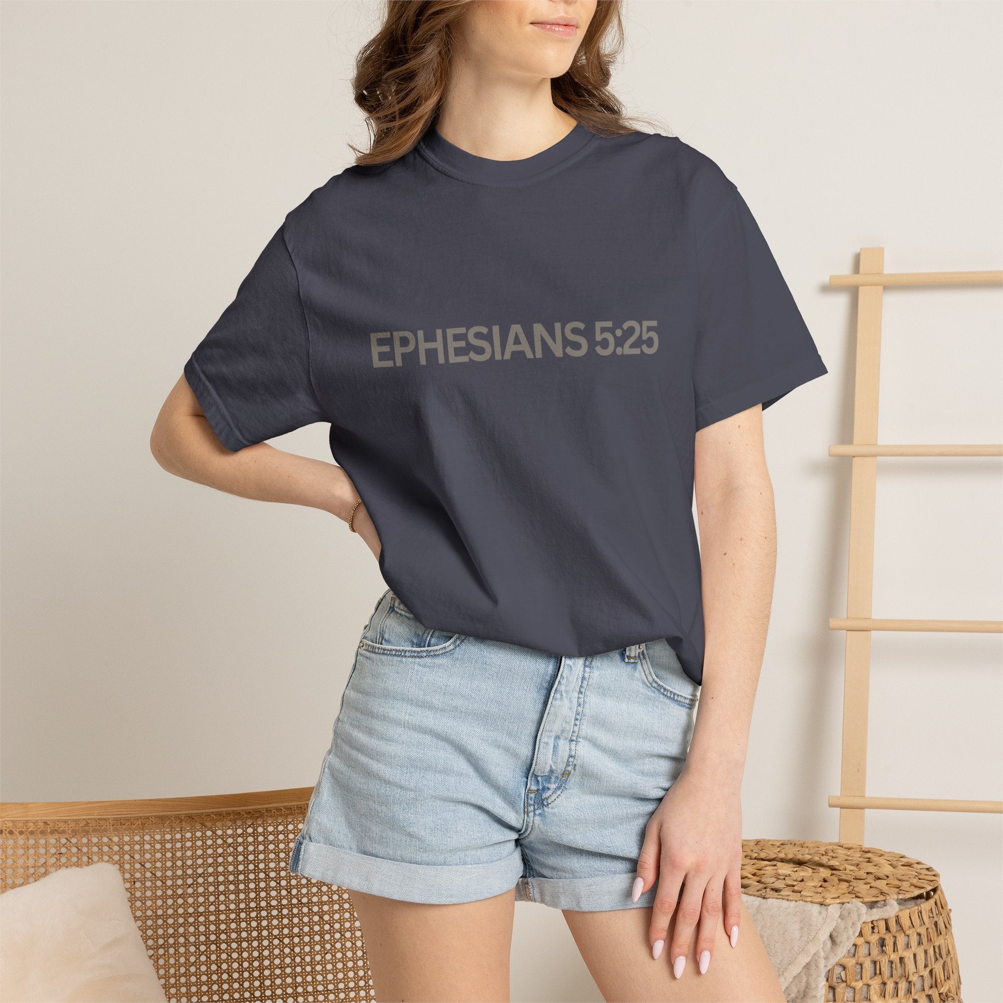 Ephesians 5:25 Scripture T-Shirt — Husbands, Love Your Wives