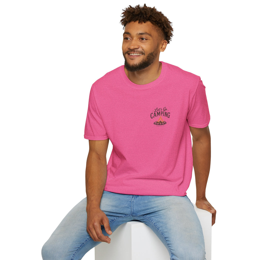 Camp More Worry Less T-Shirt - Psalm 46:10