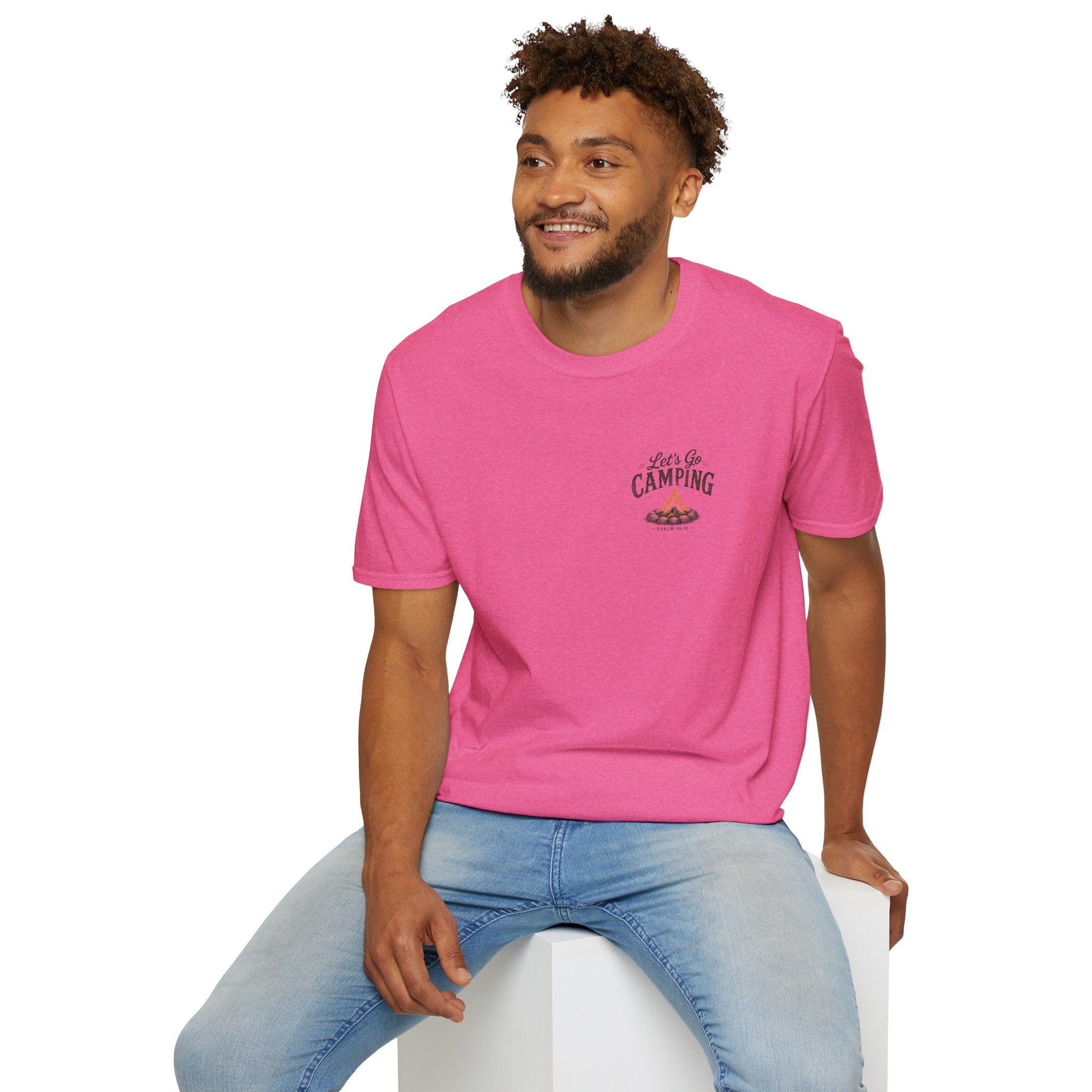 Camp More Worry Less T-Shirt - Psalm 46:10