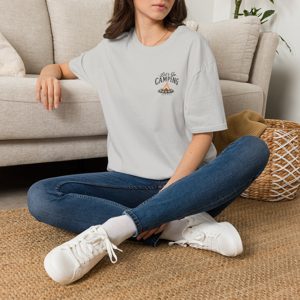 Camp More Worry Less T-Shirt - Psalm 46:10