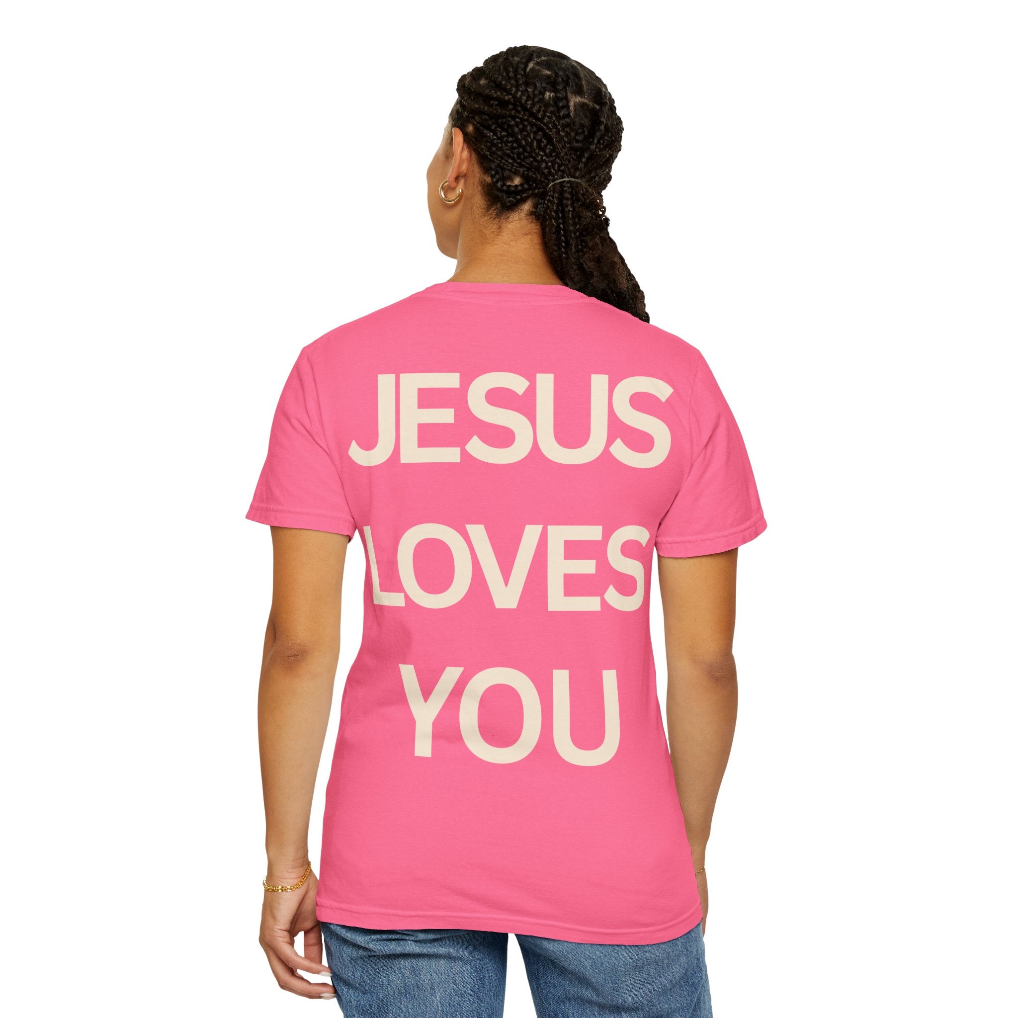 Jesus Loves You Romans 5:8 T-Shirt