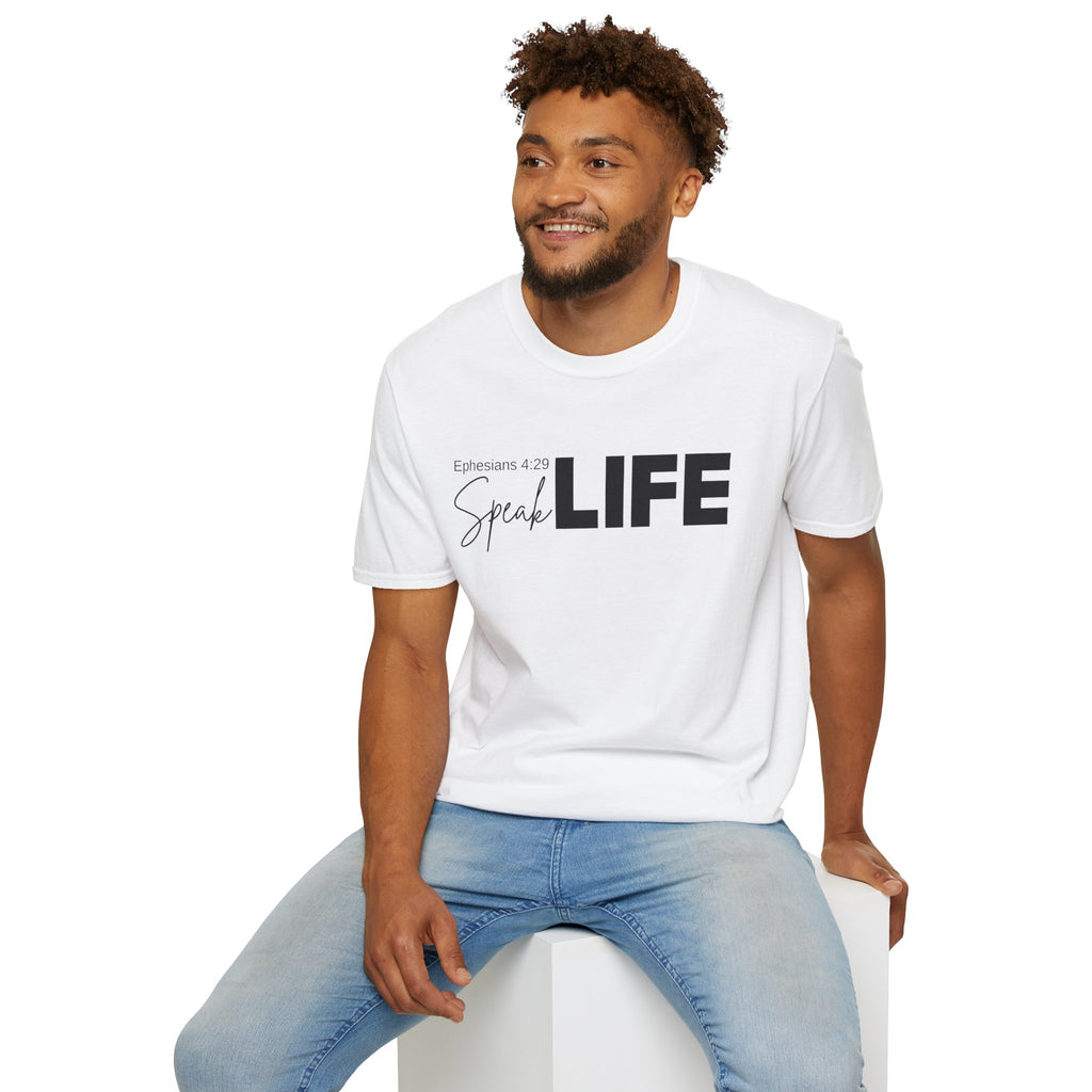 Speak Life Ephesians 4:29 Scripture T-Shirt