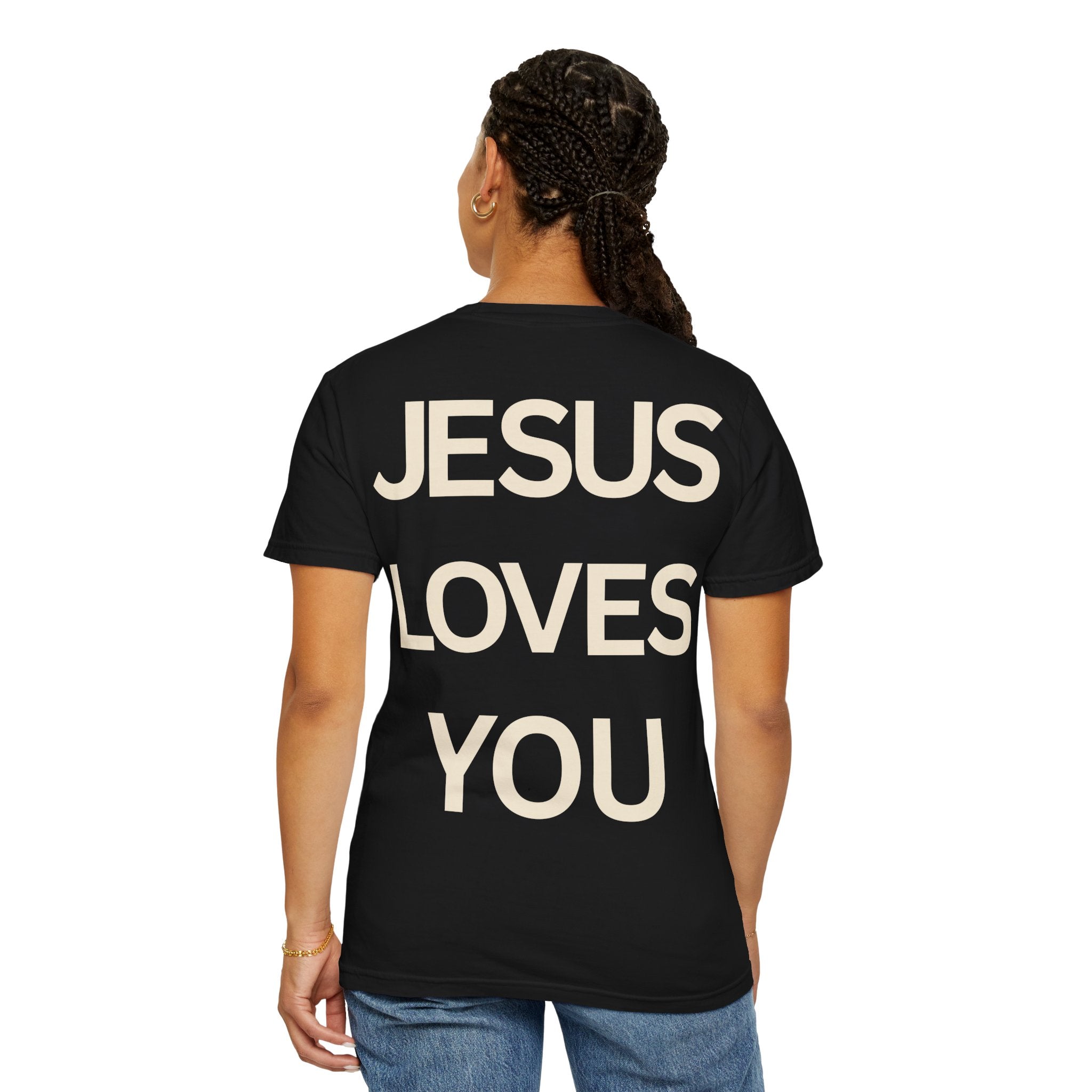 Jesus Loves You Romans 5:8 T-Shirt